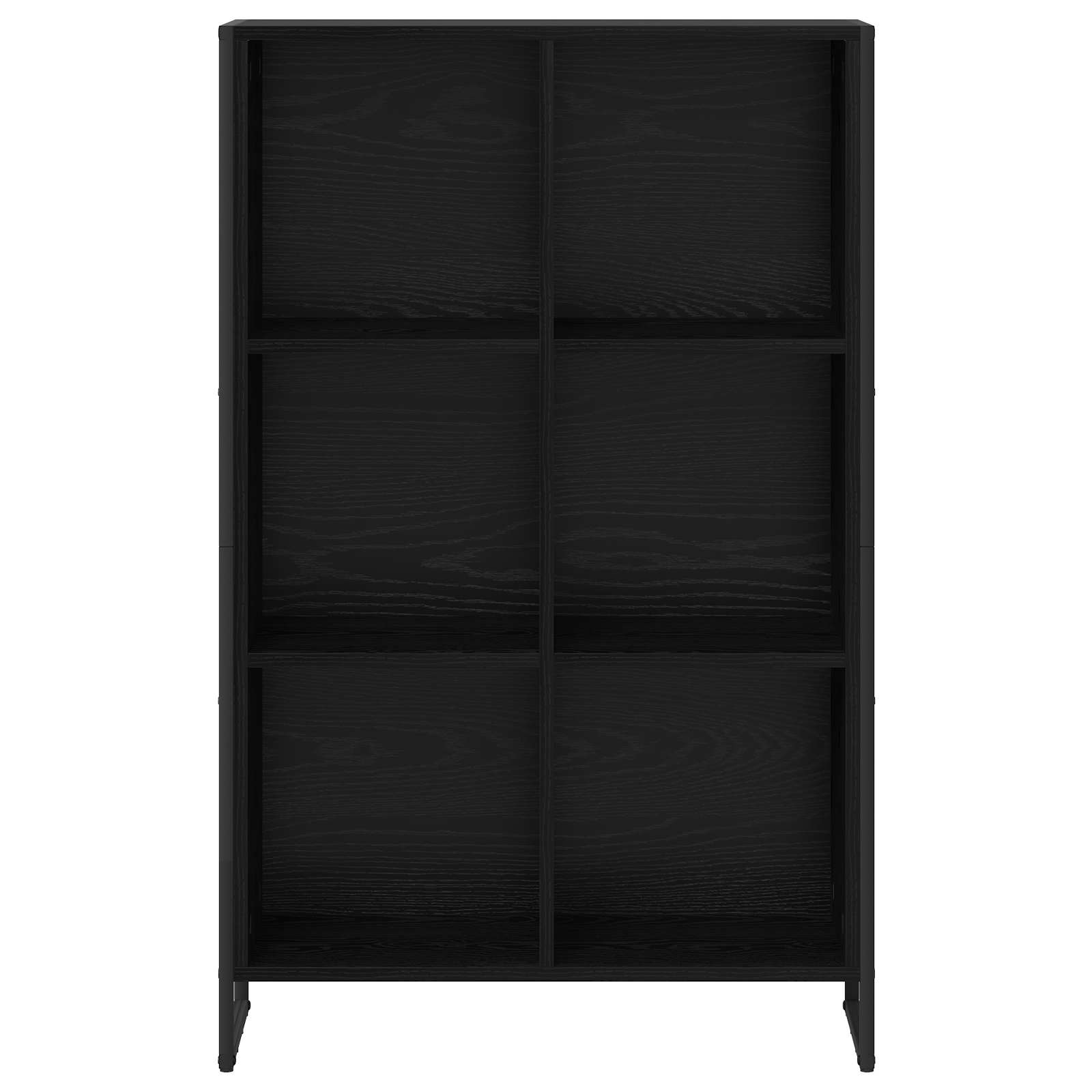 Bibliothèque Chêne noir 99,5 x 30 x 108,5 cm Bois d'ingénierie - XIOS