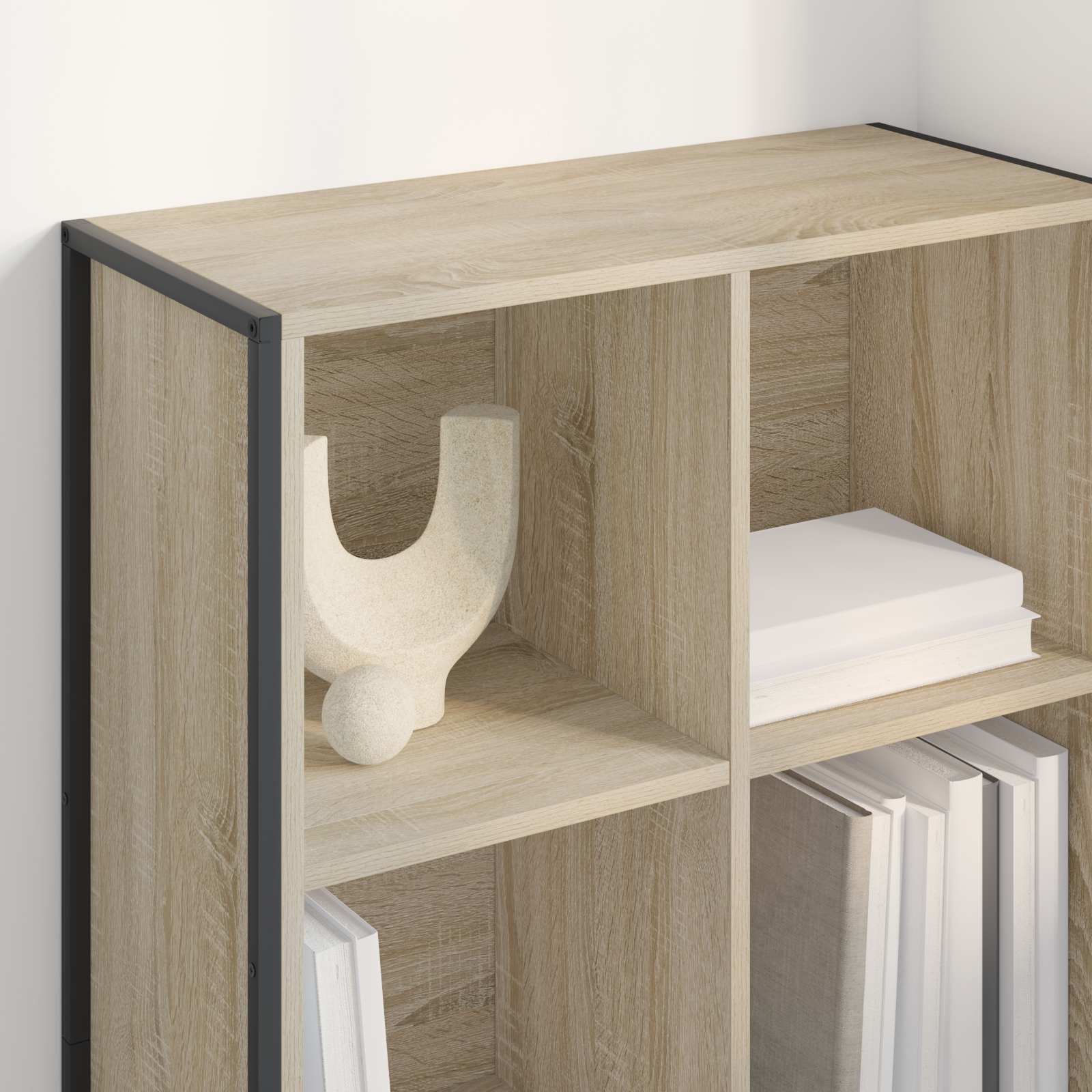 Bibliothèque Sonoma 99,5 x 30 x 108,5 cm Bois d'ingénierie - XIOS