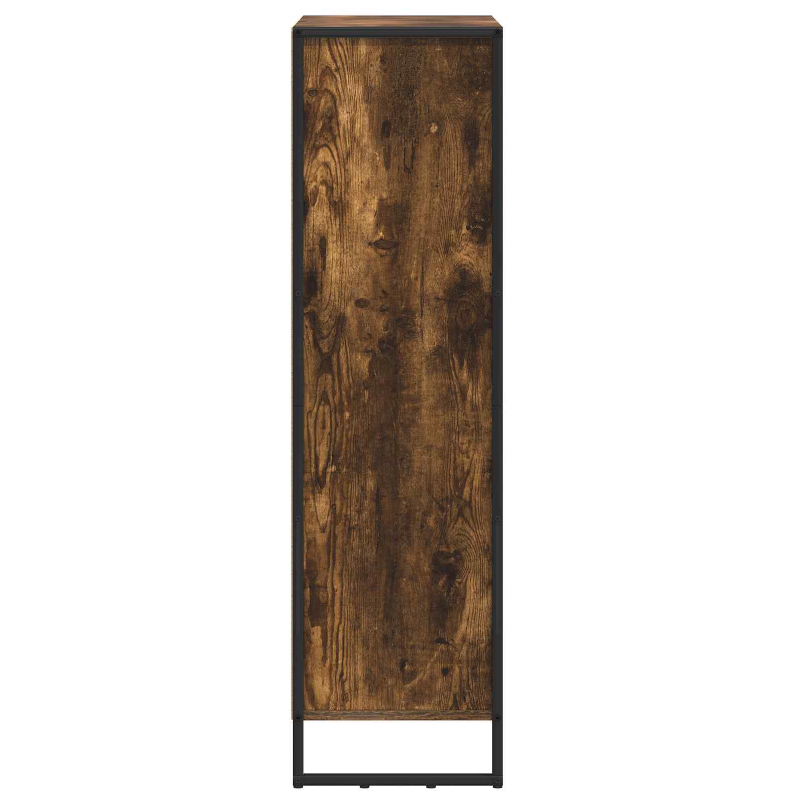 Bibliothèque Chêne Fumé 99,5 x 30 x 108,5 cm Bois d'ingénierie - XIOS