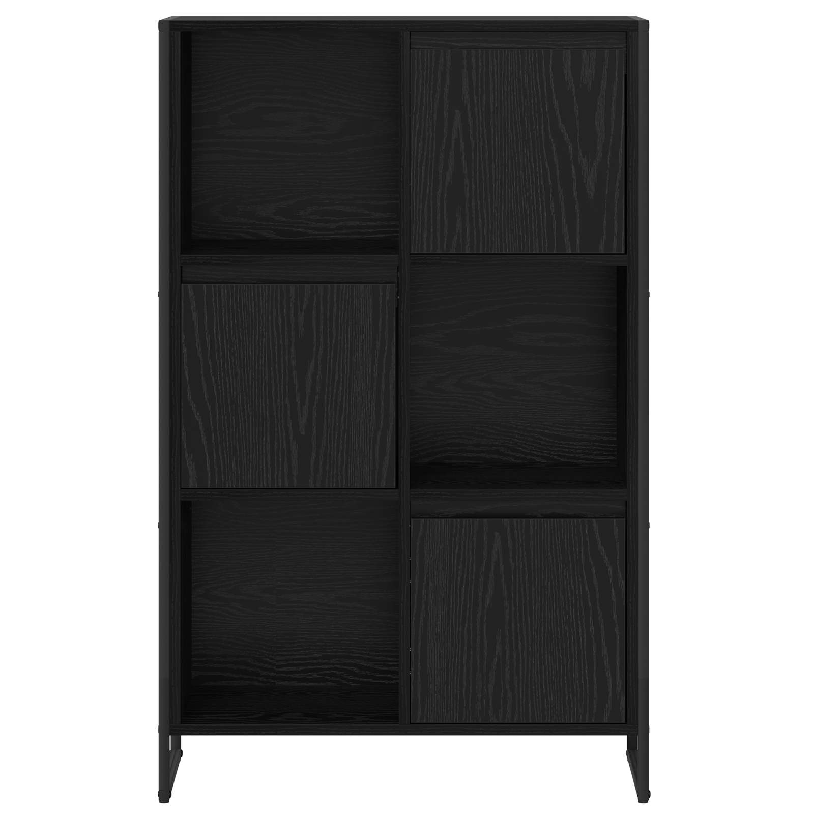 Bibliothèque Chêne noir 68 x 30 x 108.5 cm Bois d'ingénierie - XIOS