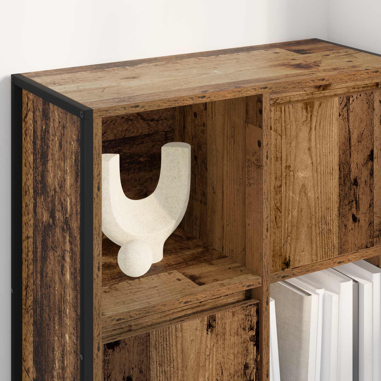 Bibliothèque Bois Ancien 68 x 30 x 108.5 cm Bois d'ingénierie - XIOS