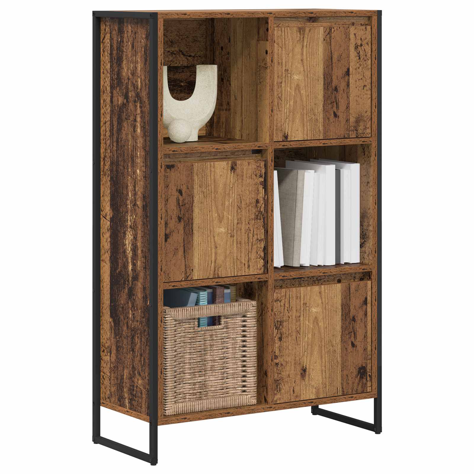 Bibliothèque Bois Ancien 68 x 30 x 108.5 cm Bois d'ingénierie - XIOS
