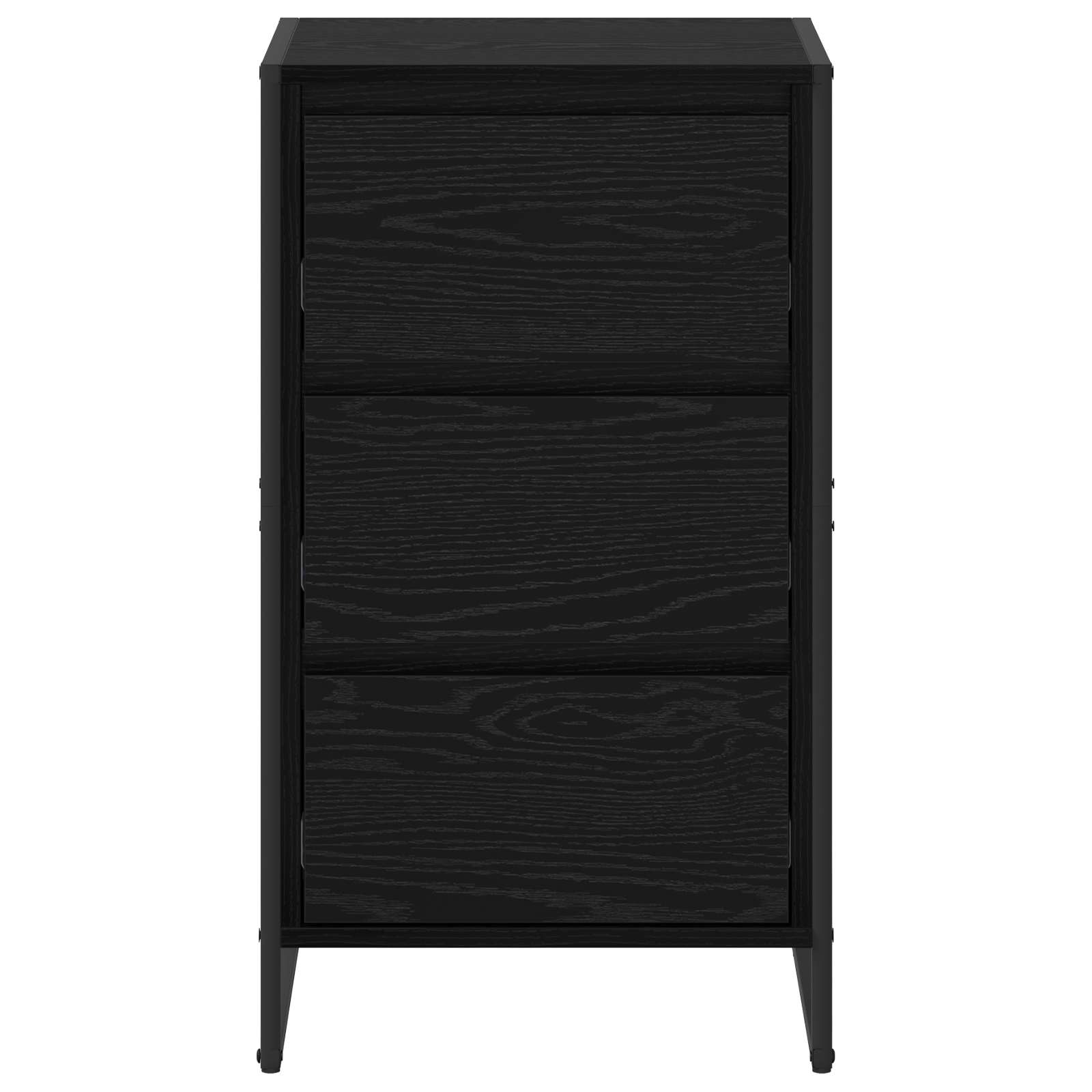 Buffet Chêne noir 42 x 36 x 75.5 cm Bois d'ingénierie - XIOS