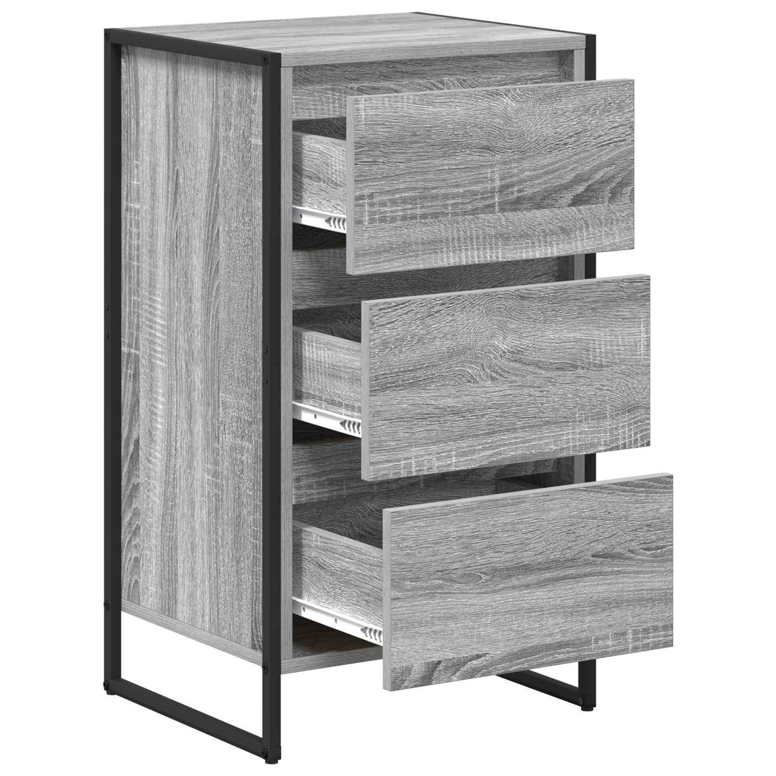 Buffet Gris Sonoma 42 x 36 x 75.5 cm Bois d'ingénierie - XIOS