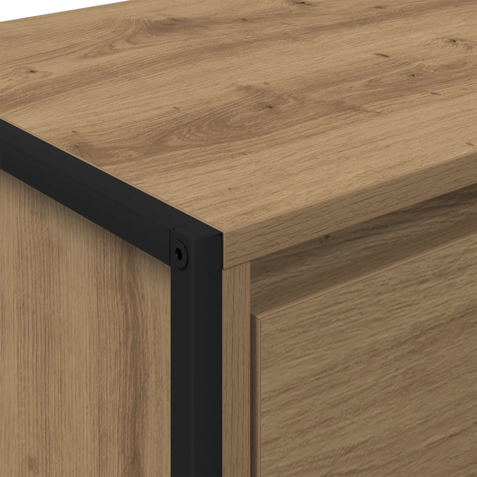 Buffet Chêne artisan 42 x 36 x 75.5 cm Bois d'ingénierie - XIOS