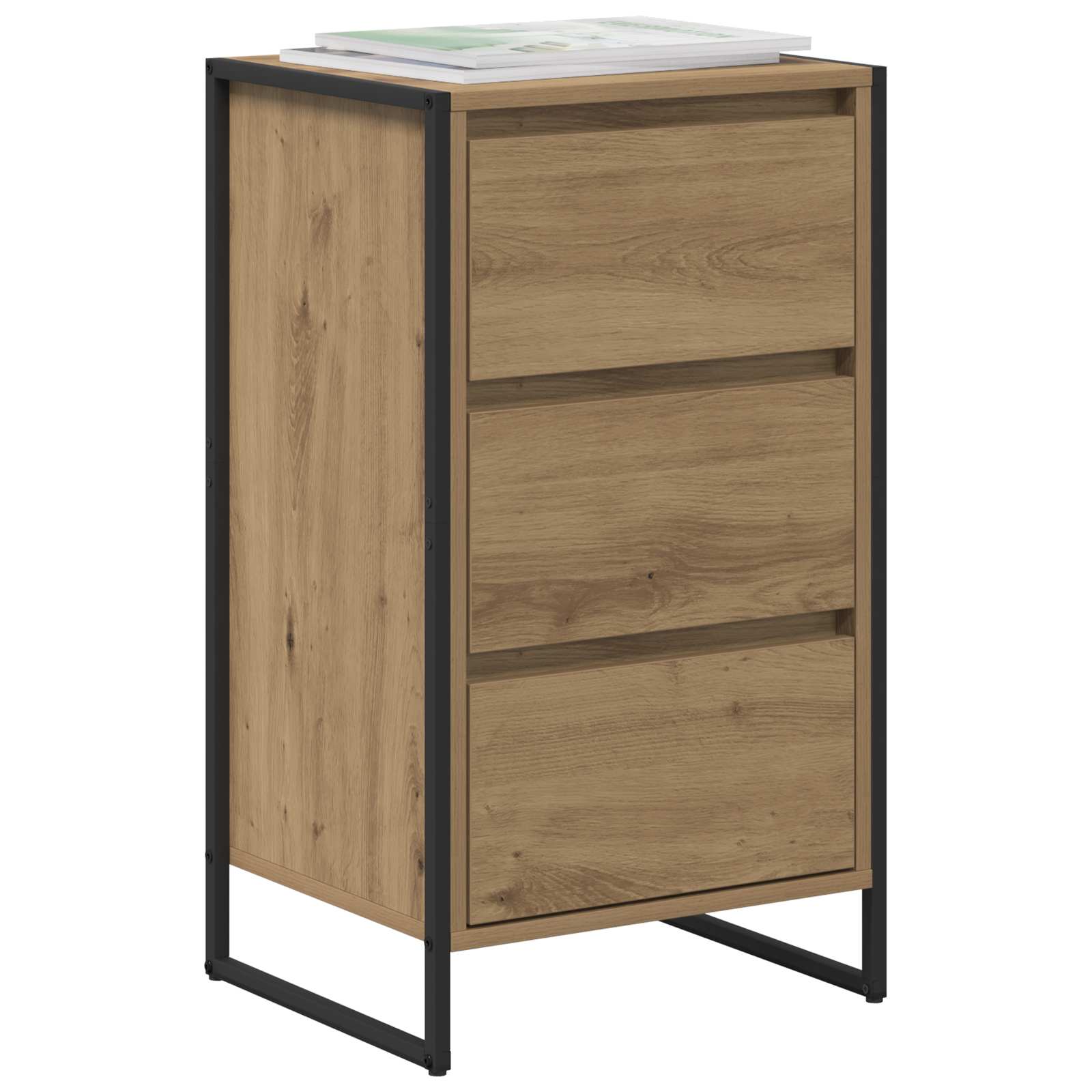 Buffet Chêne artisan 42 x 36 x 75.5 cm Bois d'ingénierie - XIOS