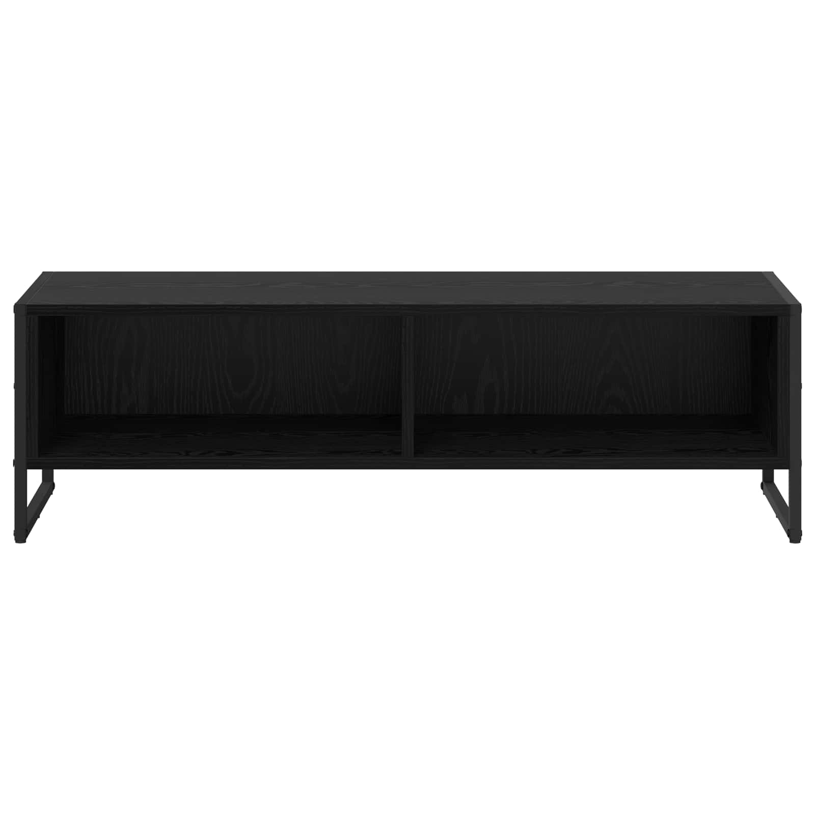 Meuble TV 100 x 36,5 x 30,5 cm Chêne noir Bois d'ingénierie