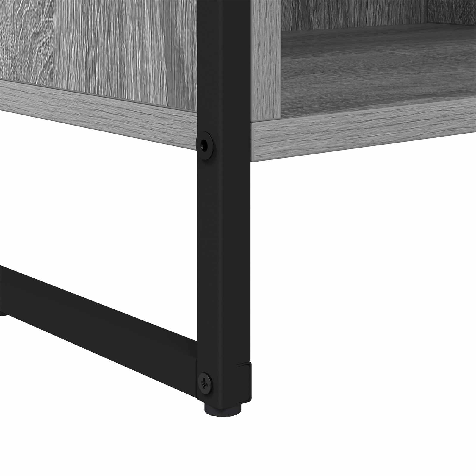 Meuble TV Gris Sonoma 100 x 36,5 x 30,5 cm Bois d'ingénierie - XIOS