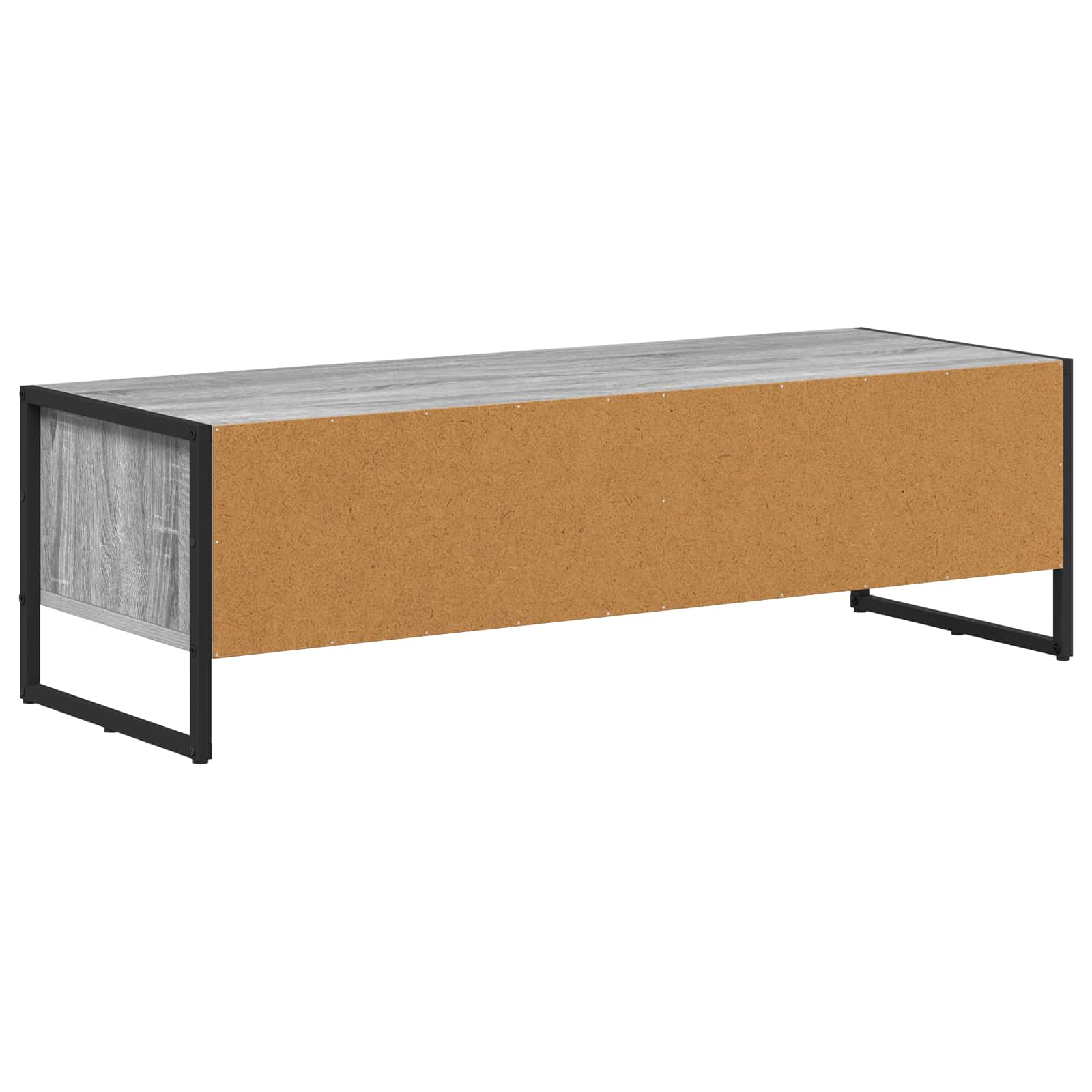 Meuble TV Gris Sonoma 100 x 36,5 x 30,5 cm Bois d'ingénierie - XIOS