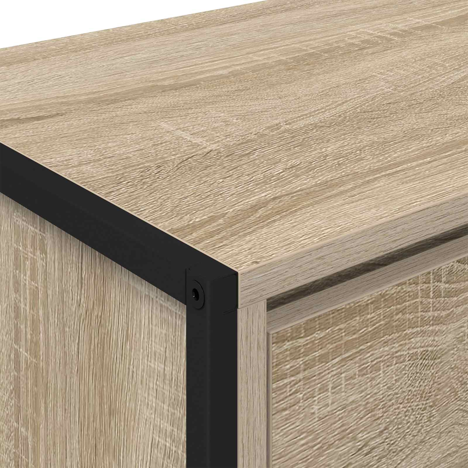 Meuble TV Sonoma 100 x 36 x 49,5 cm Bois d'ingénierie - XIOS