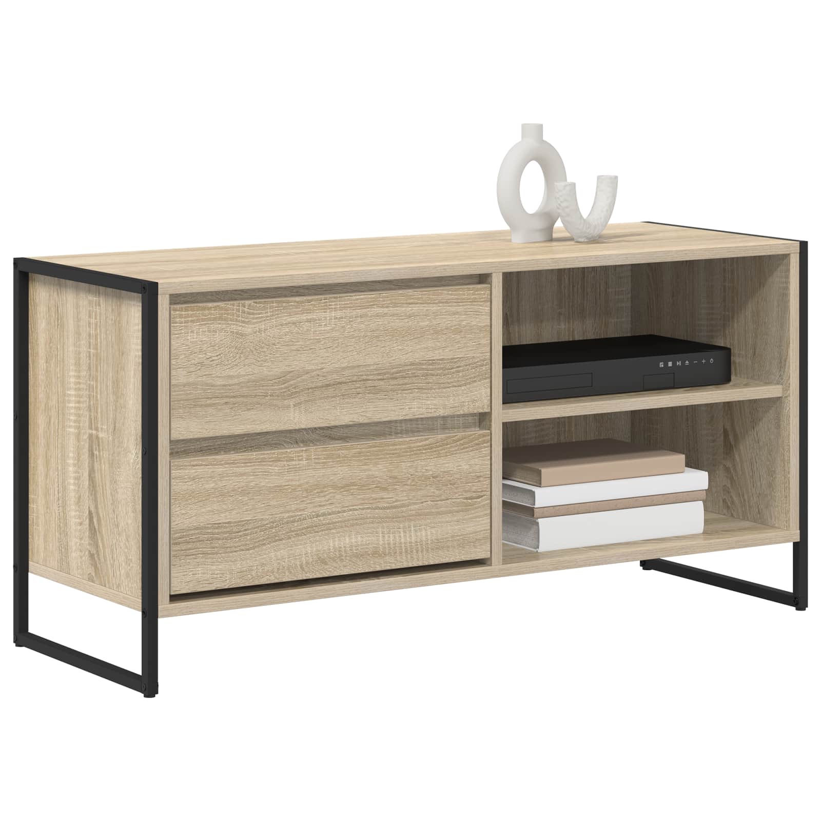Meuble TV Sonoma 100 x 36 x 49,5 cm Bois d'ingénierie - XIOS