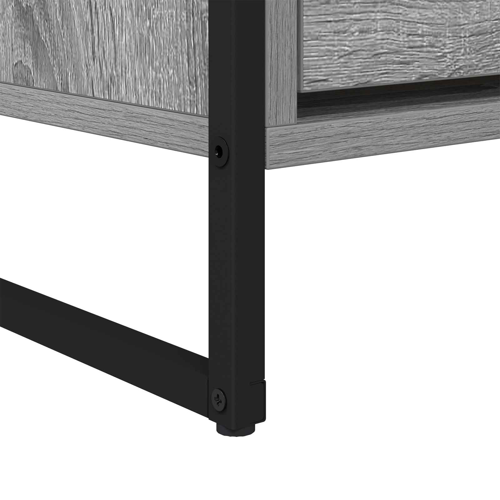 Meuble TV Gris Sonoma 100 x 36 x 49,5 cm Bois d'ingénierie - XIOS