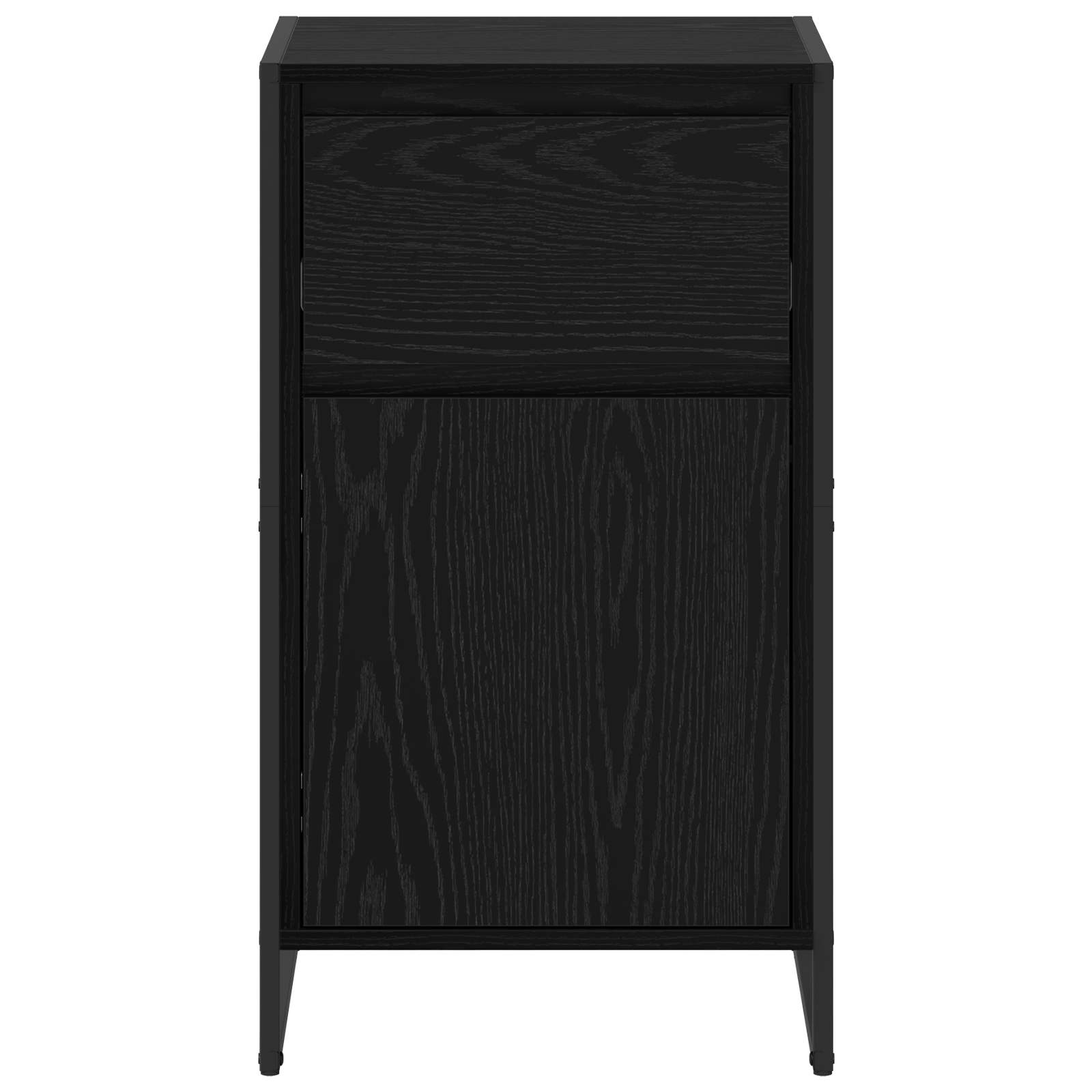 Buffet Chêne noir 81 x 36 x 150.5 cm Bois d'ingénierie - XIOS