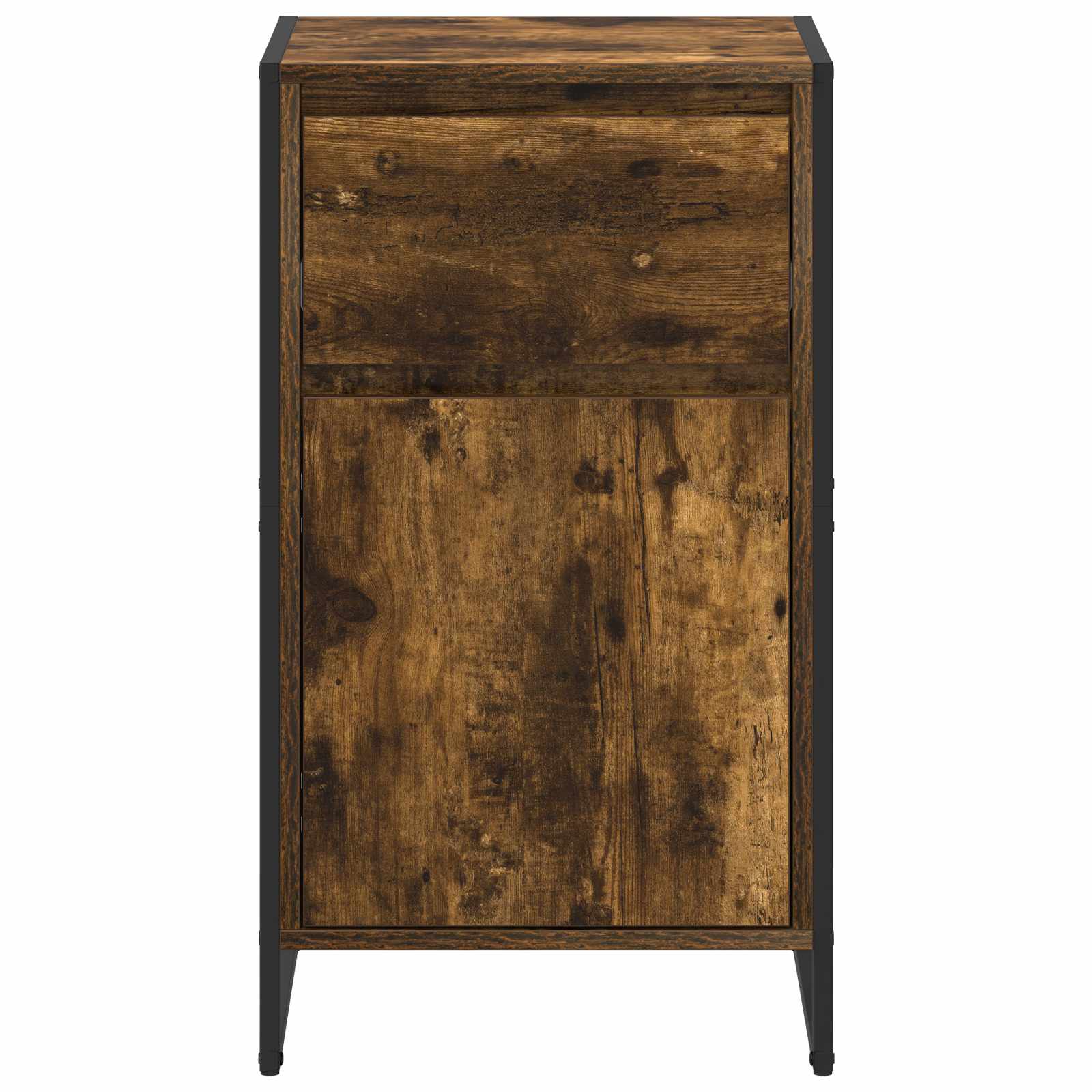 Buffet Chêne Fumé 81 x 36 x 150.5 cm Bois d'ingénierie - XIOS