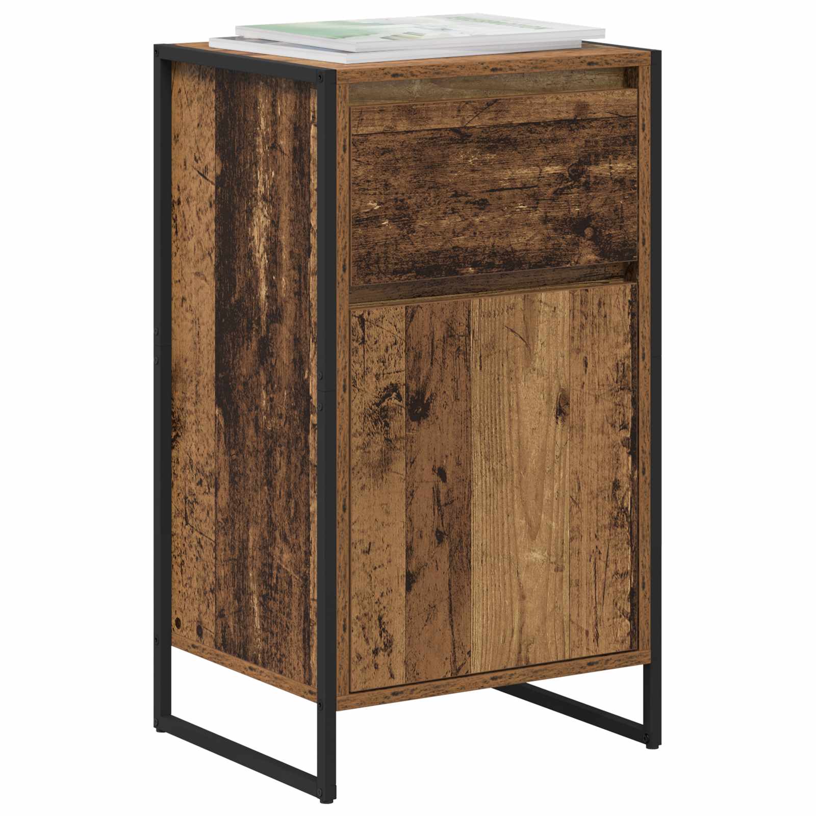 Buffet Bois Ancien 81 x 36 x 150.5 cm Bois d'ingénierie - XIOS