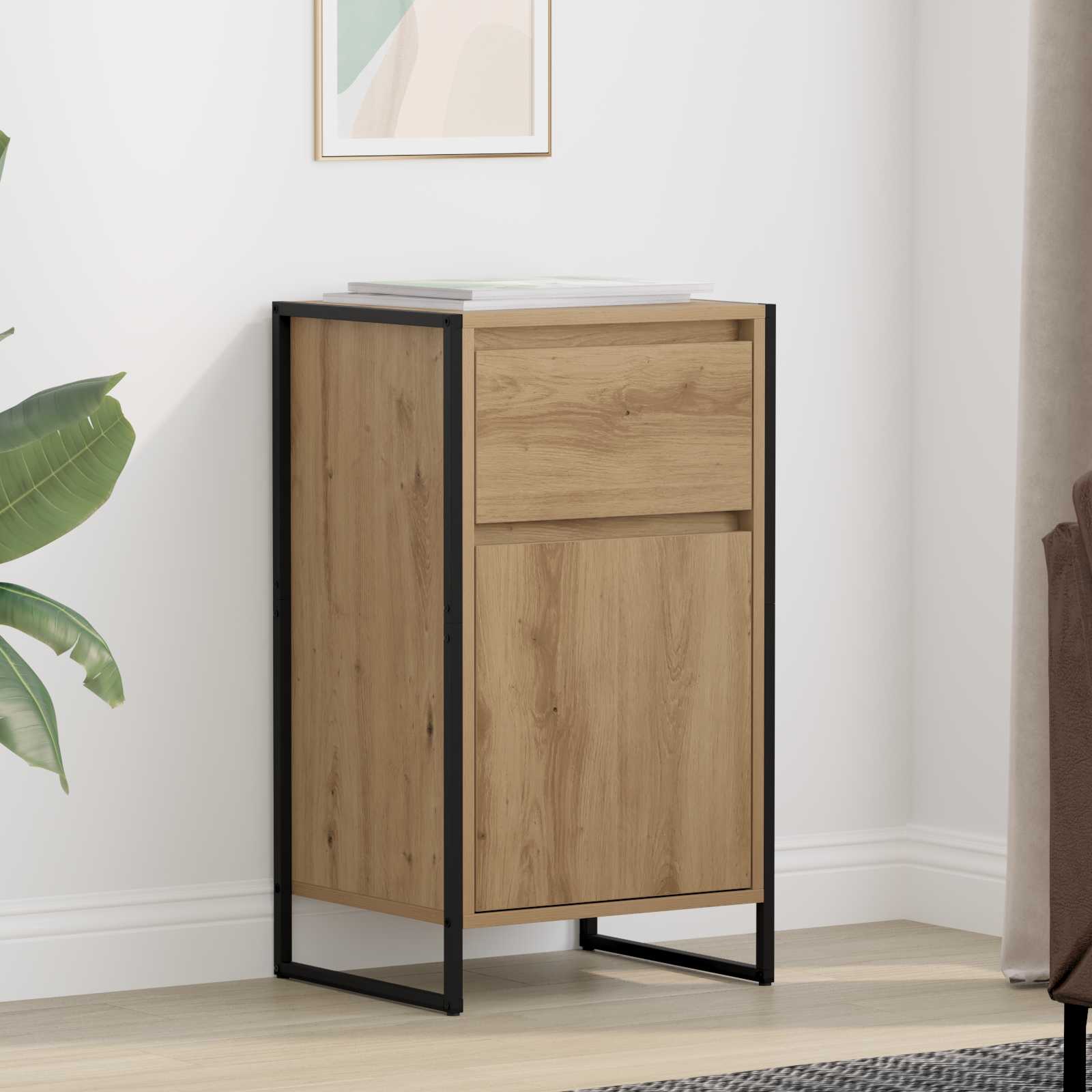 Buffet Chêne artisan 81 x 36 x 150.5 cm Bois d'ingénierie - XIOS