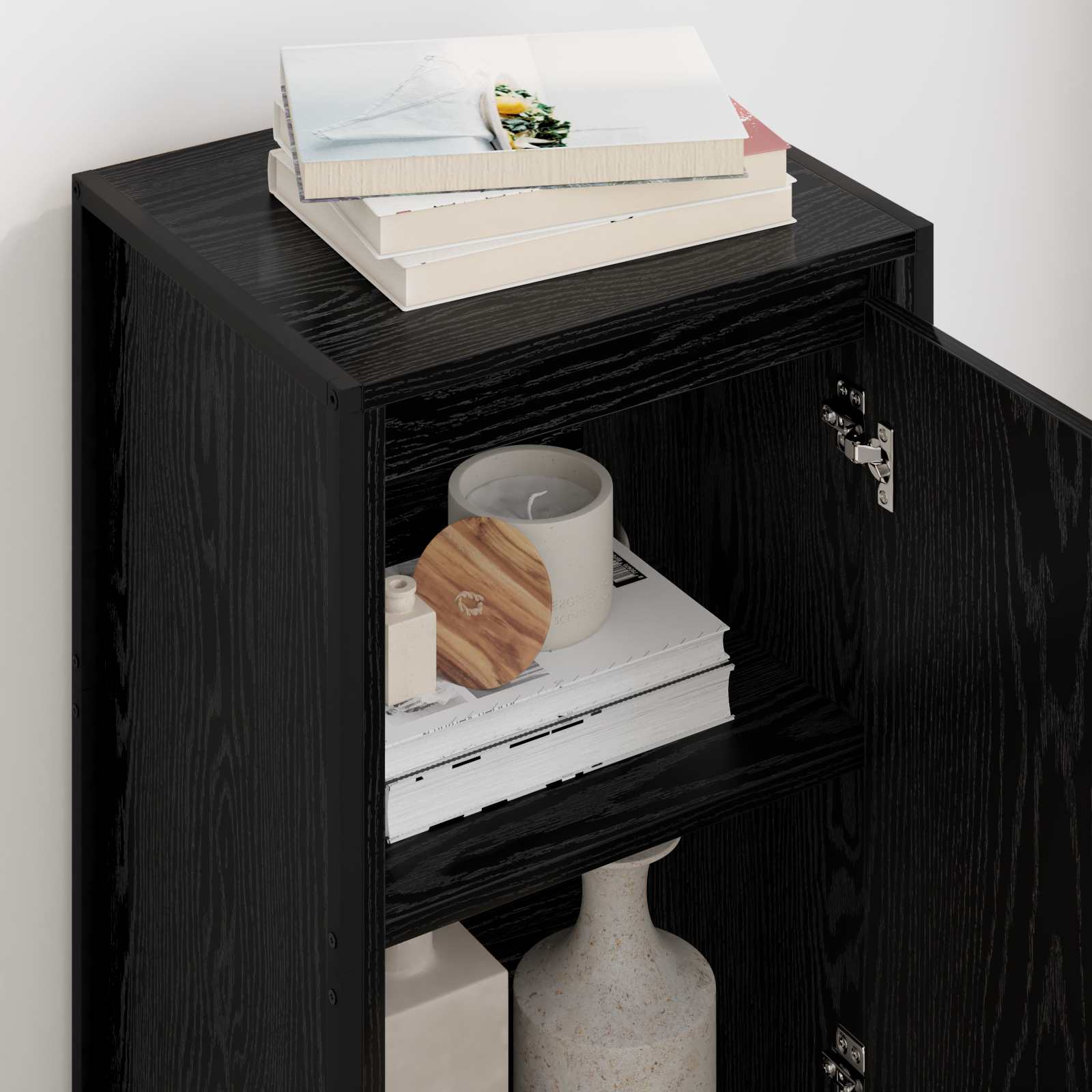 Buffet Chêne noir 43 x 36 x 75,5 cm Bois d'ingénierie - XIOS