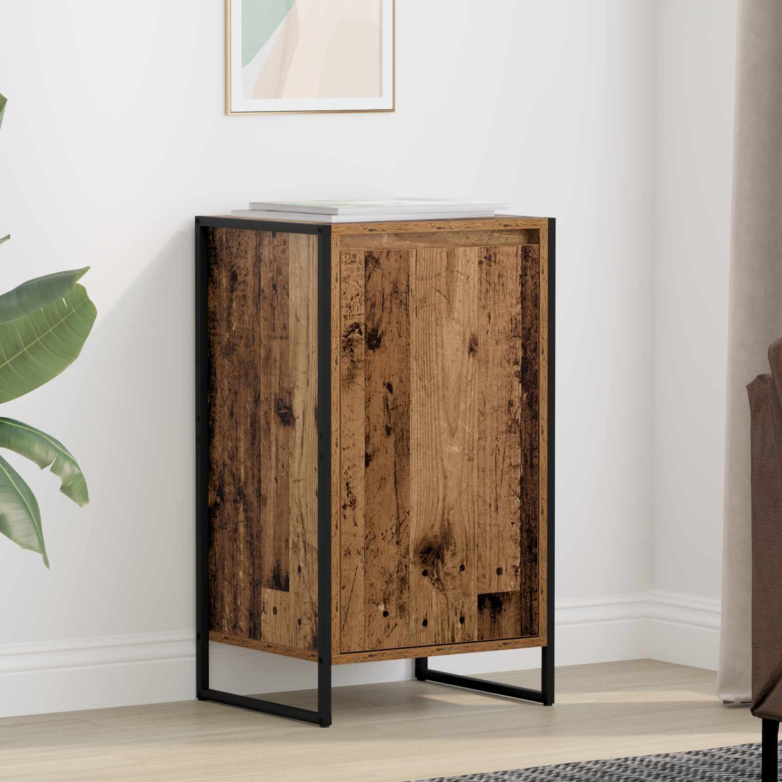Buffet Bois Ancien 43 x 36 x 75,5 cm Bois d'ingénierie - XIOS