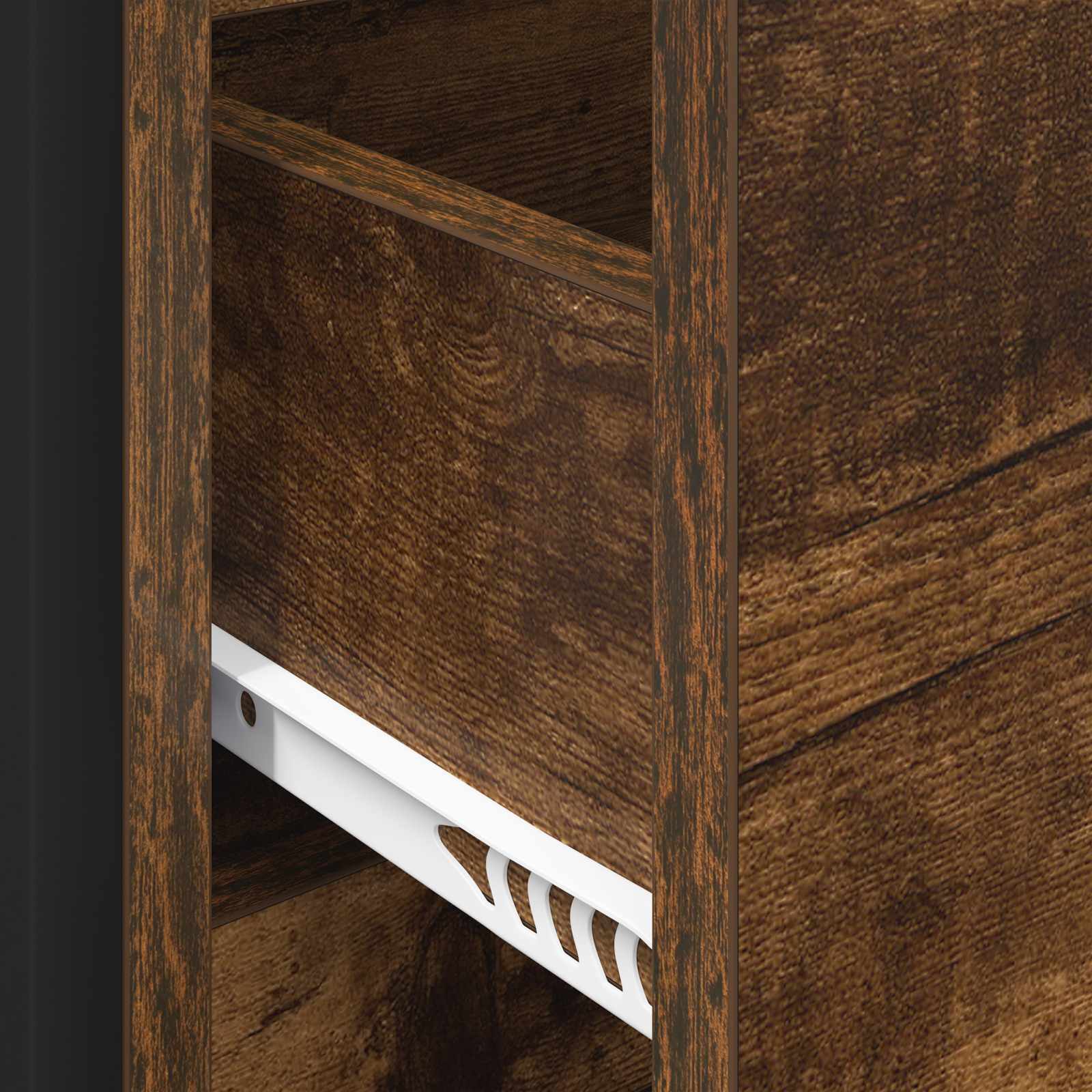 Buffet Chêne Fumé 79 x 36 x 75.5 cm Bois d'ingénierie - XIOS