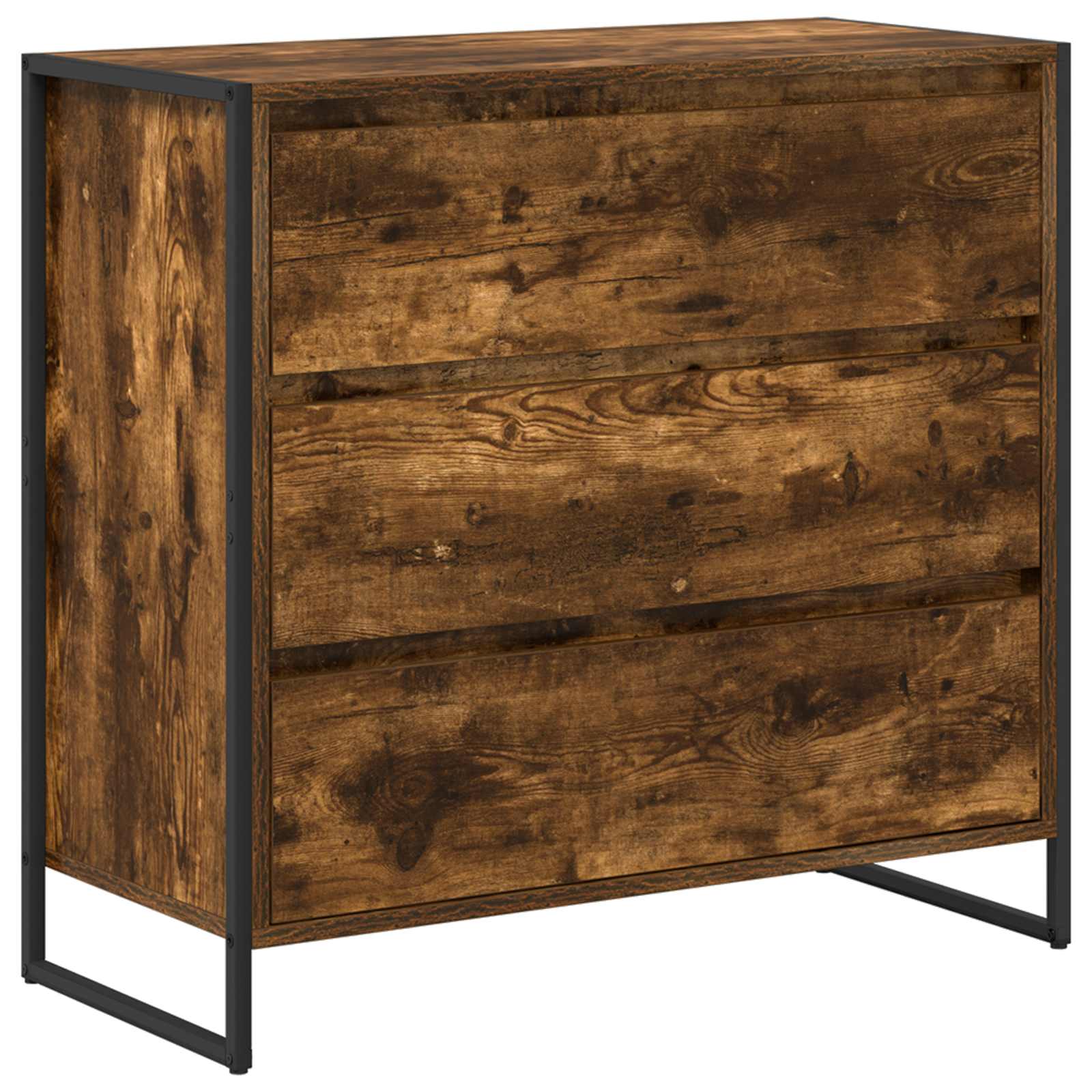 Buffet Chêne Fumé 79 x 36 x 75.5 cm Bois d'ingénierie - XIOS