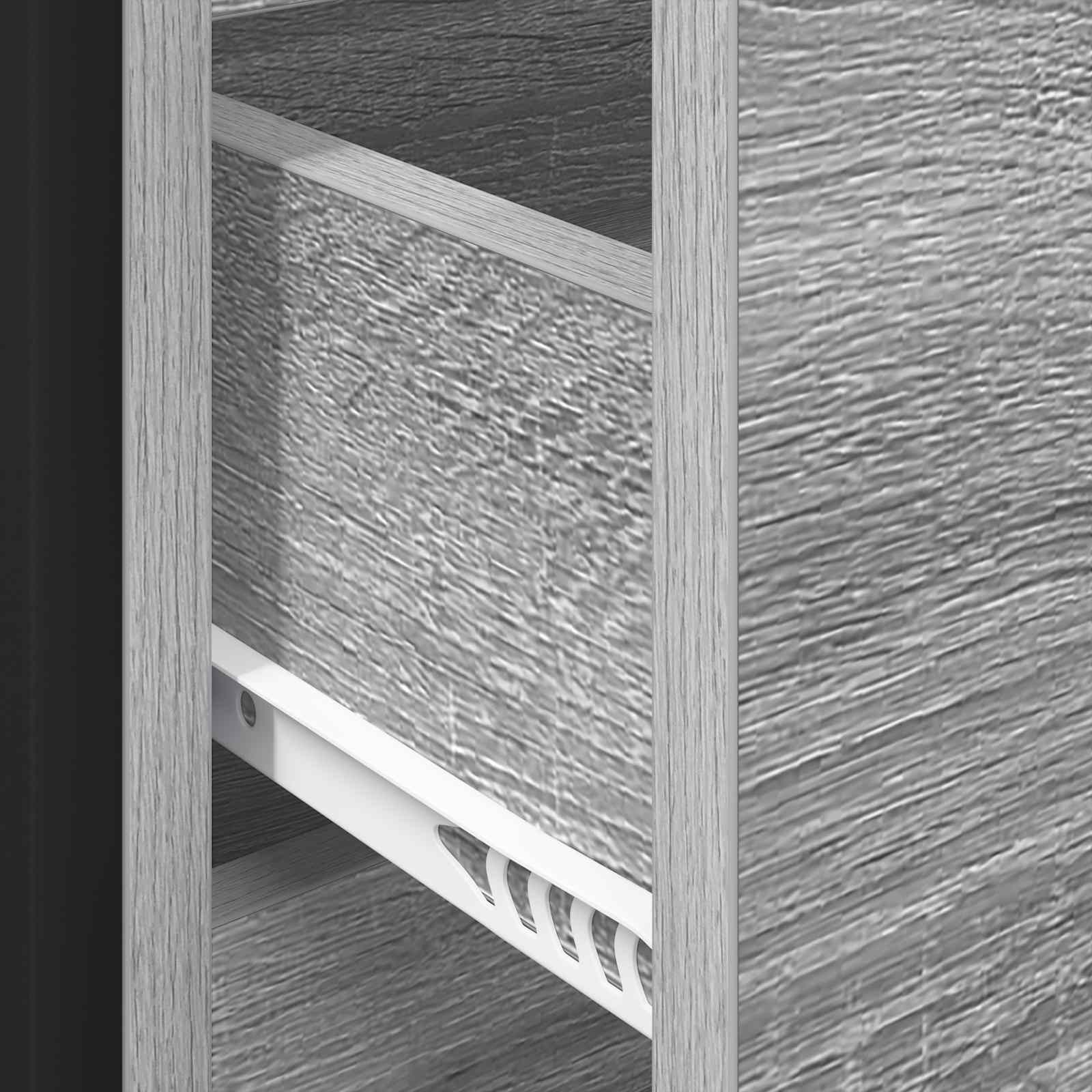 Buffet Gris Sonoma 79 x 36 x 75.5 cm Bois d'ingénierie - XIOS