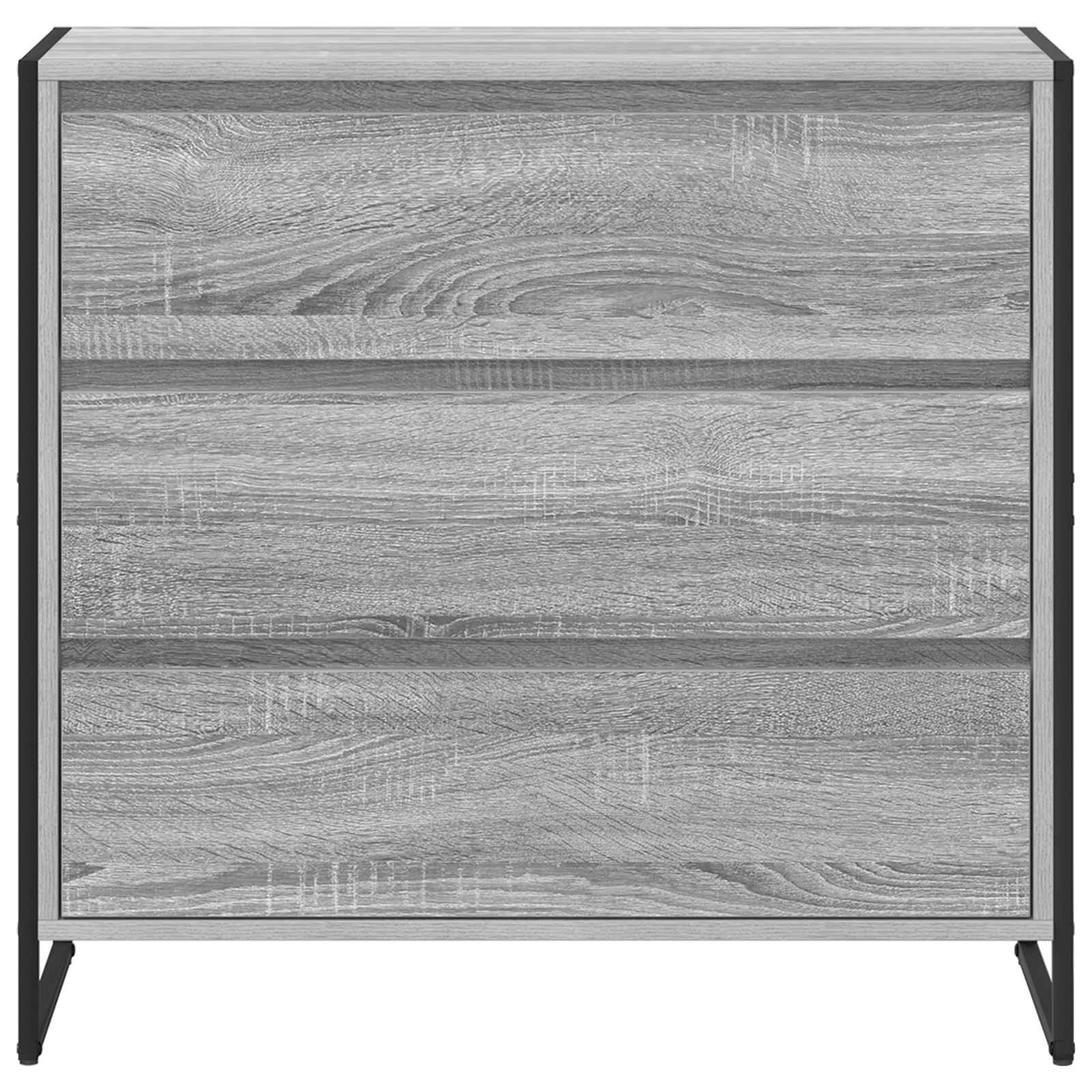 Buffet Gris Sonoma 79 x 36 x 75.5 cm Bois d'ingénierie - XIOS