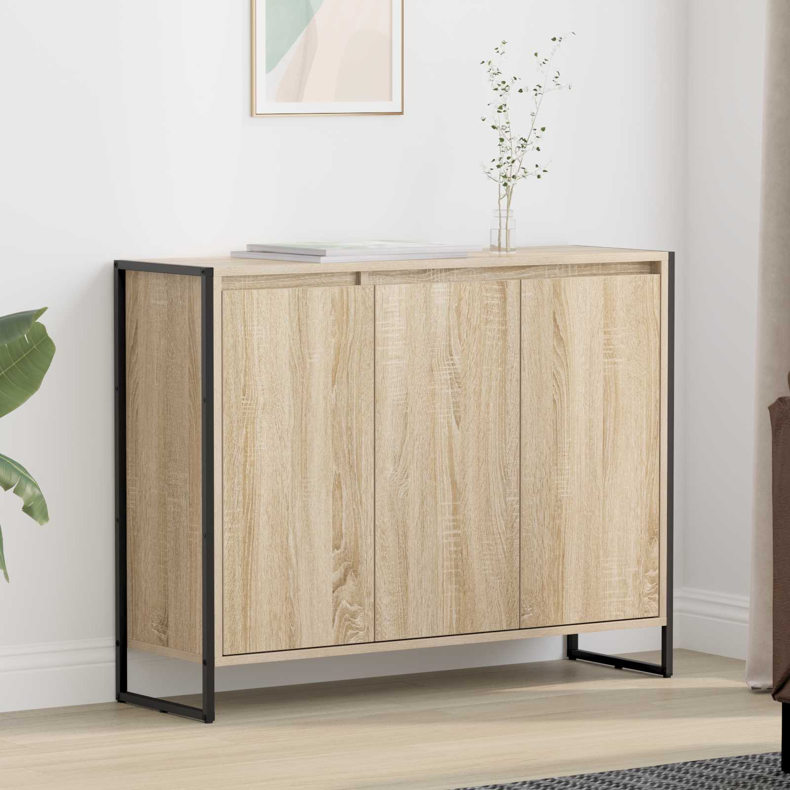 Meuble d'appoint Sonoma 96,5 x 30 x 75 cm Bois d'ingénierie - XIOS