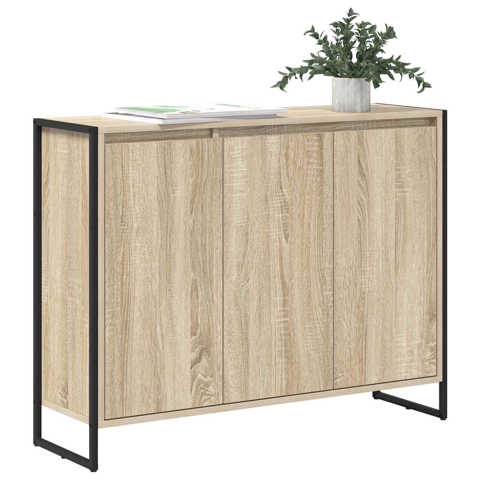 Meuble d'appoint Sonoma 96,5 x 30 x 75 cm Bois d'ingénierie - XIOS