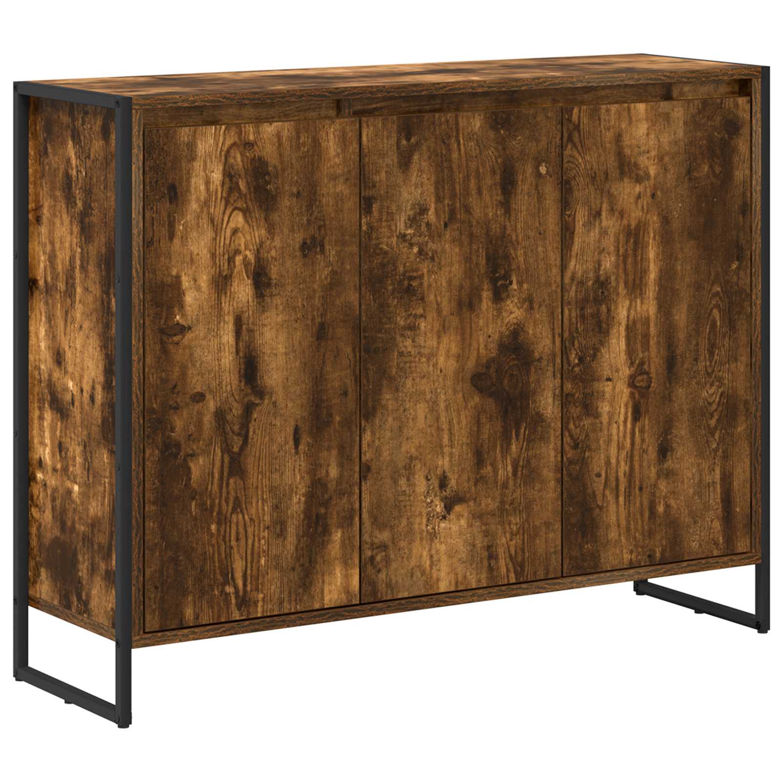 Meuble d'appoint Chêne Fumé 96,5 x 30 x 75 cm Bois d'ingénierie - XIOS