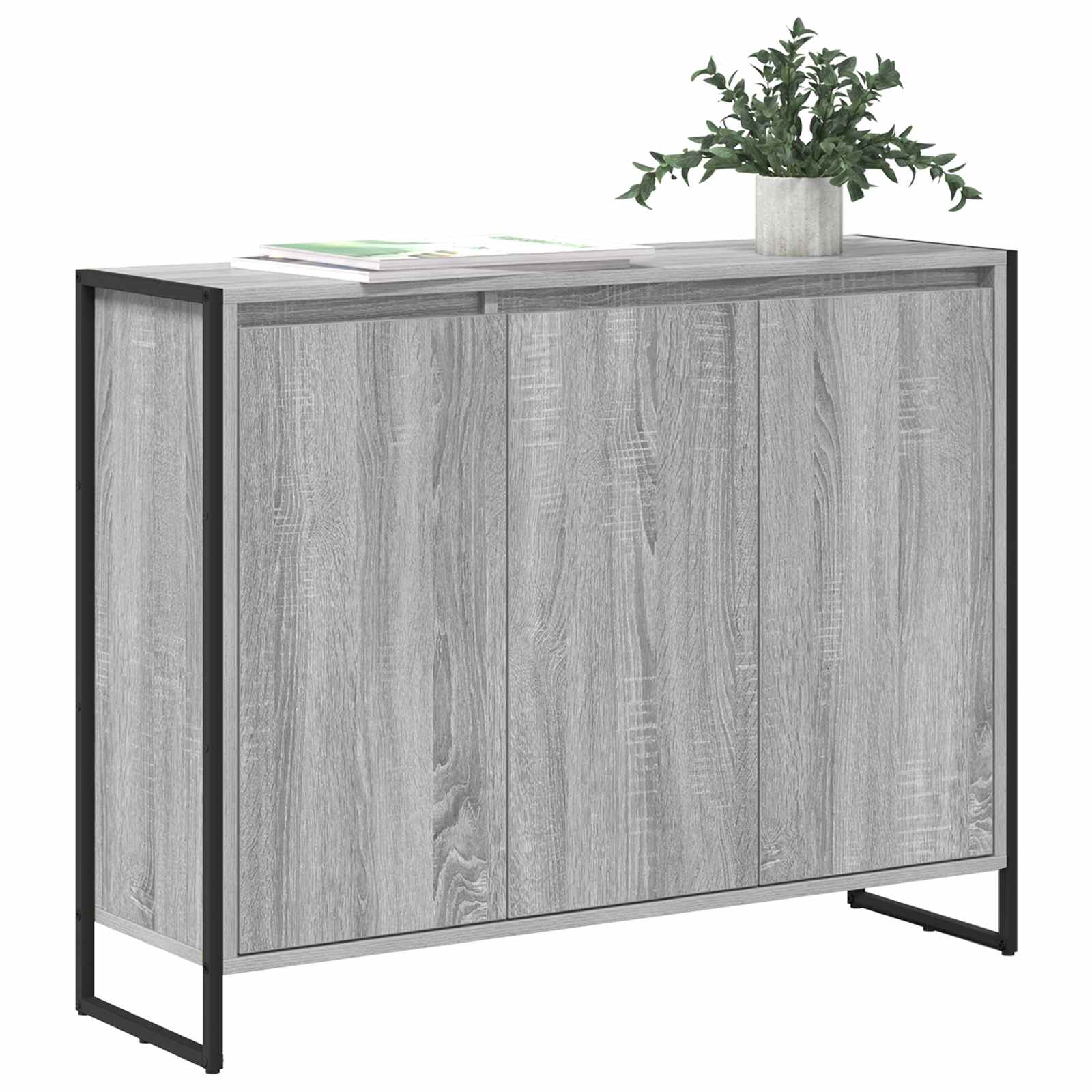 Meuble d'appoint Gris Sonoma 96,5 x 30 x 75 cm - XIOS