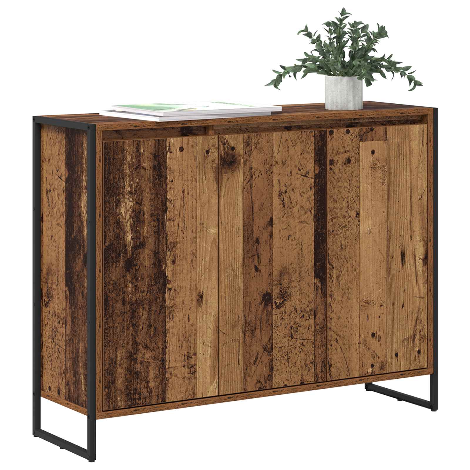 Meuble d'appoint Bois Ancien 96,5 x 30 x 75 cm - XIOS