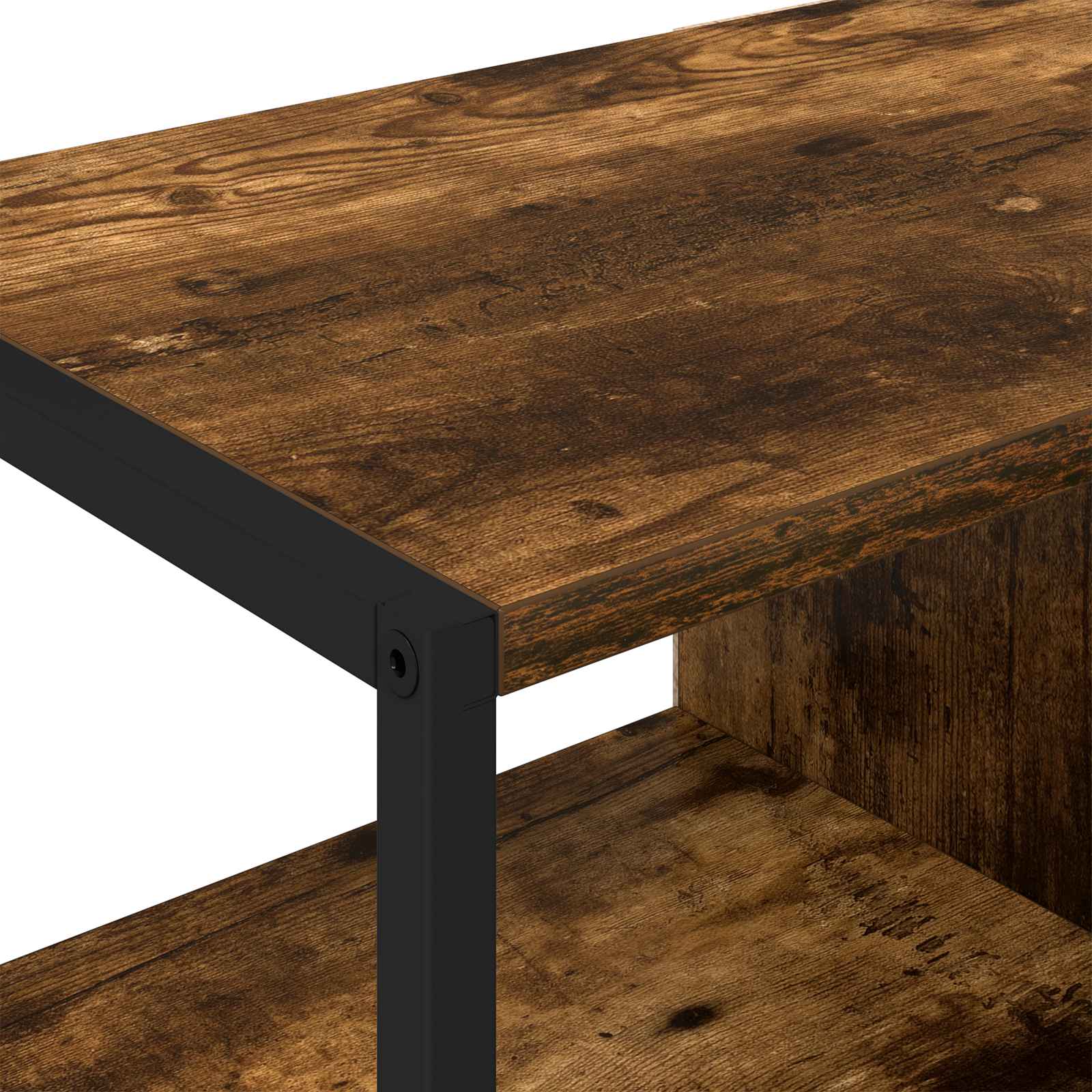 Meuble d'appoint Chêne Fumé 96,5 x 30 x 75 cm Bois d'ingénierie - XIOS