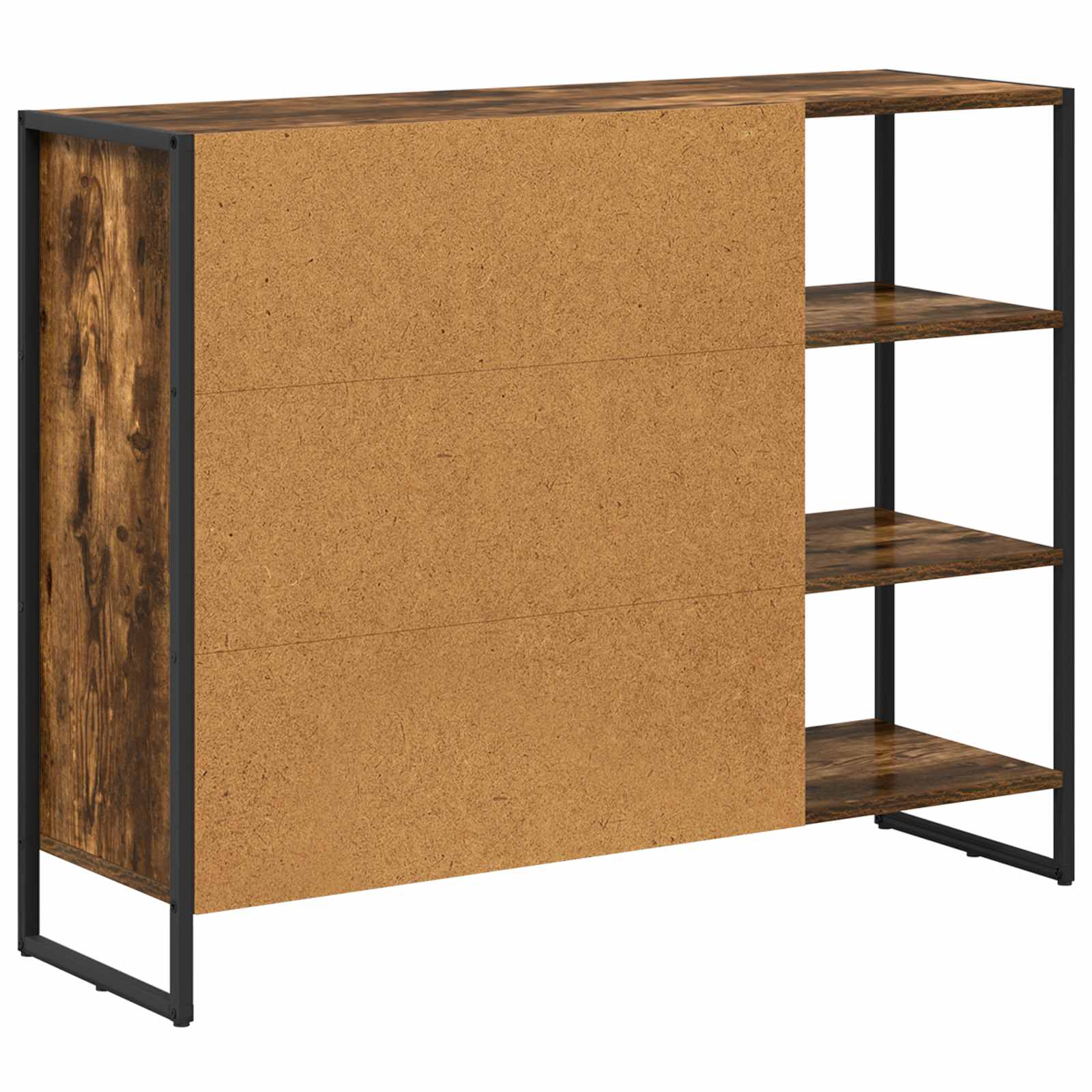 Meuble d'appoint Chêne Fumé 96,5 x 30 x 75 cm Bois d'ingénierie - XIOS