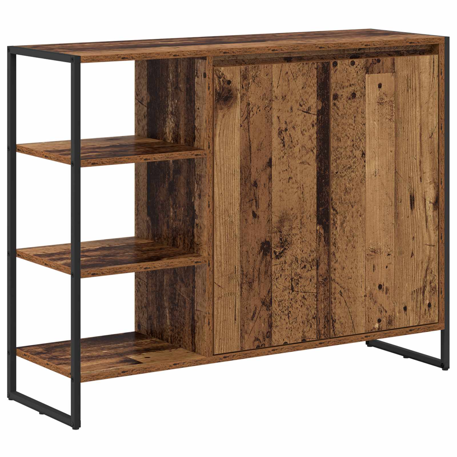 Meuble d'appoint Bois Ancien 96,5 x 30 x 75 cm - XIOS