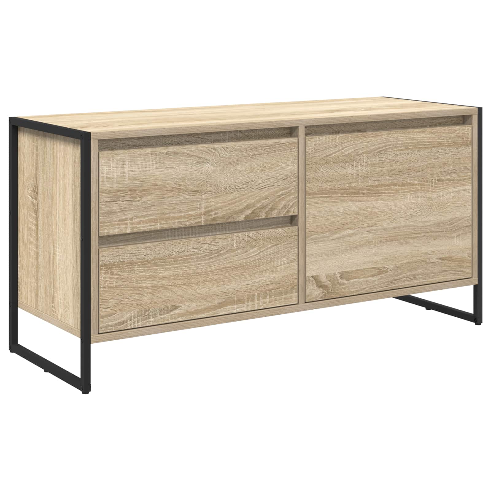 Meuble TV Sonoma 100 x 36 x 49.5 cm Bois d'ingénierie - XIOS