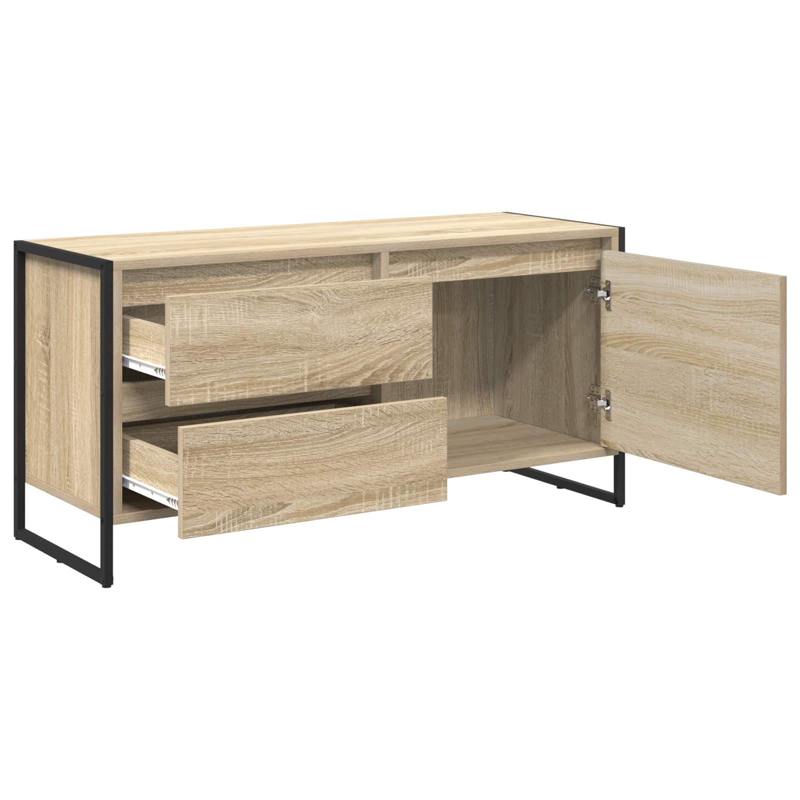 Meuble TV Sonoma 100 x 36 x 49.5 cm Bois d'ingénierie - XIOS