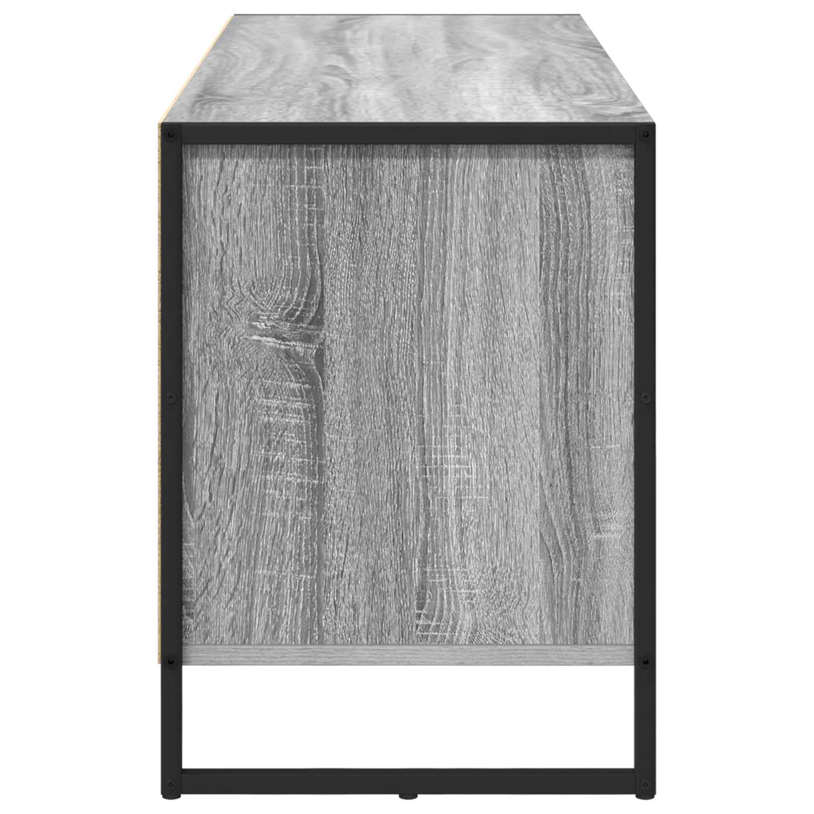 Meuble TV Gris Sonoma 100 x 36 x 49.5 cm Bois d'ingénierie - XIOS