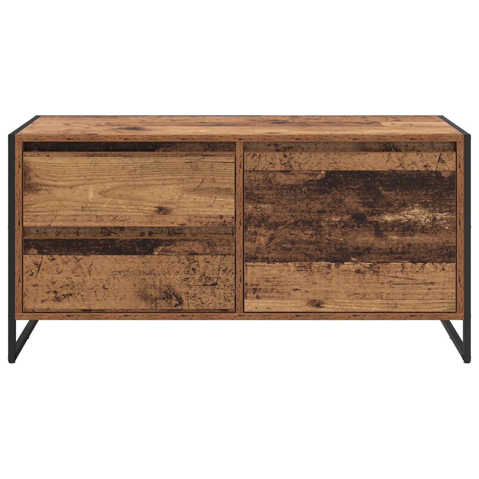 Meuble TV Bois Ancien 100 x 36 x 49.5 cm Bois d'ingénierie - XIOS