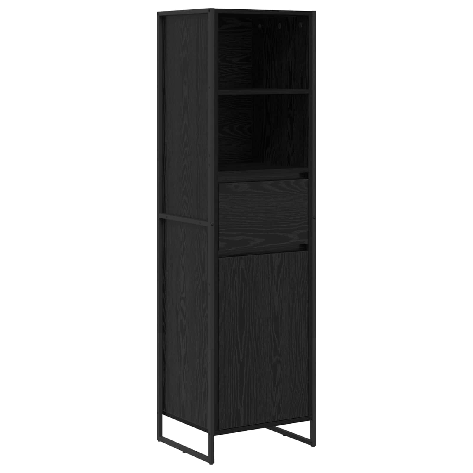 Bibliothèque Chêne noir 43 x 36 x 150.5 cm Bois d'ingénierie - XIOS