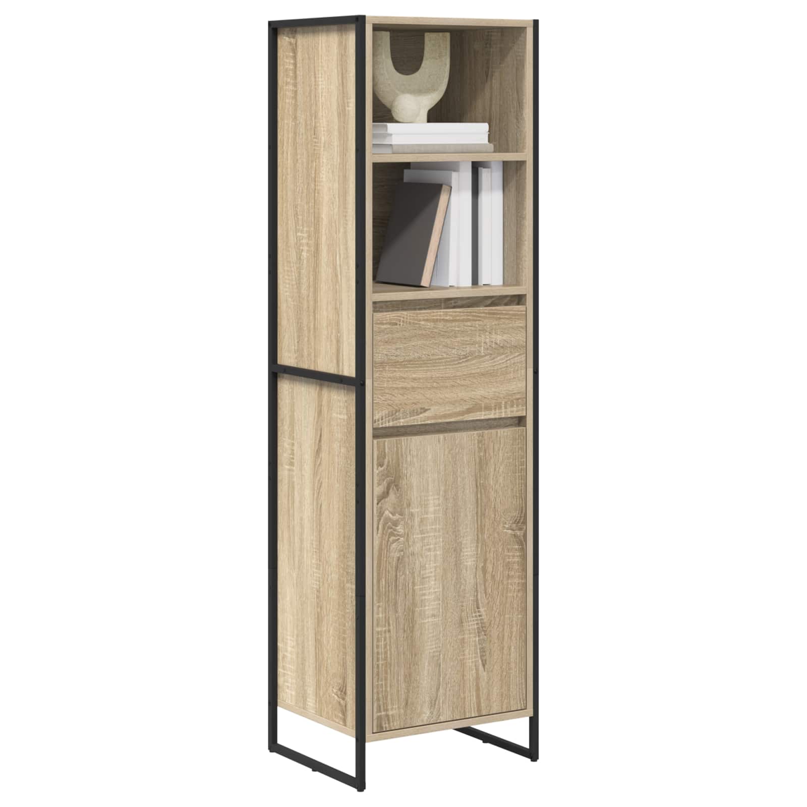 Bibliothèque Sonoma 43 x 36 x 150.5 cm Bois d'ingénierie - XIOS