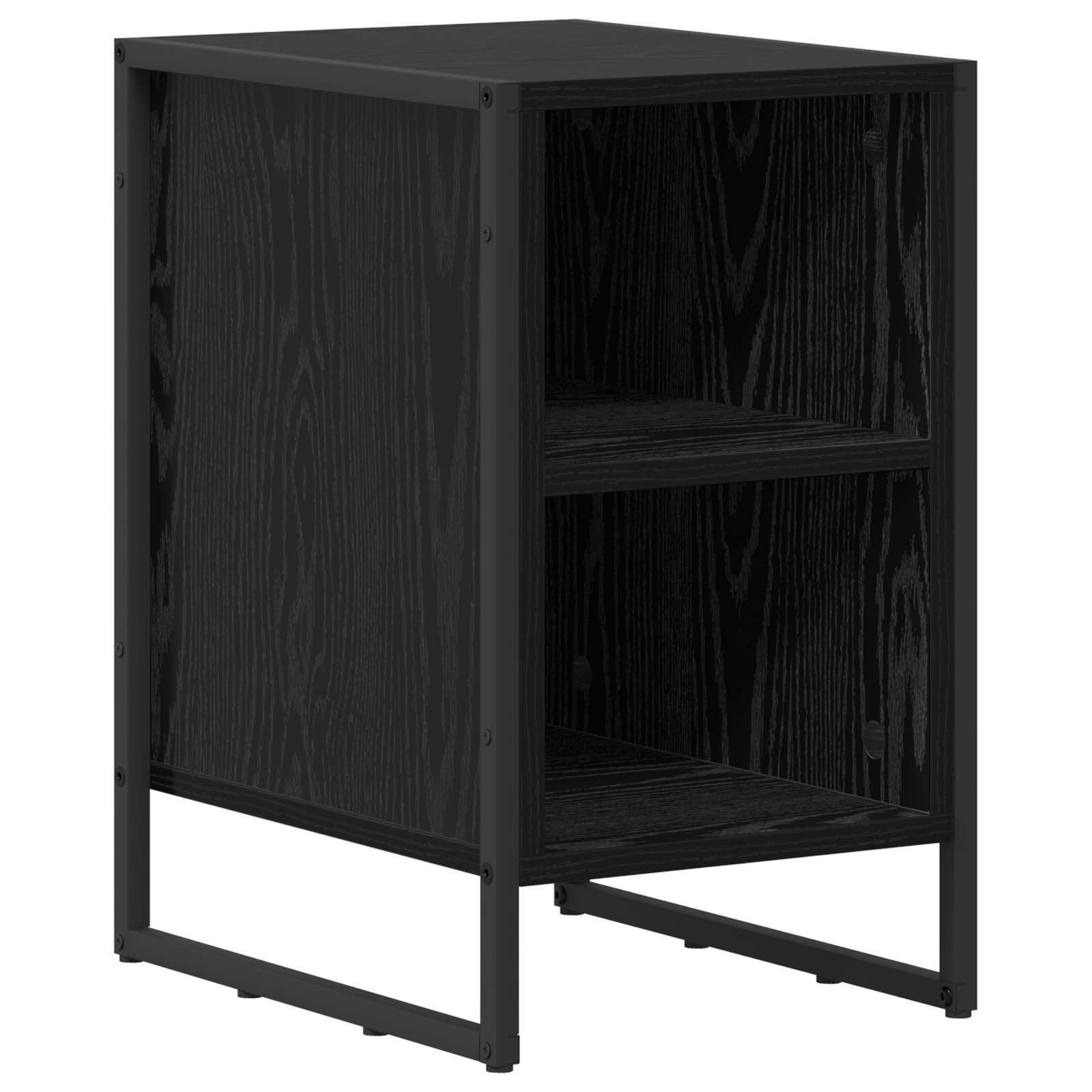 Table de chevet 2 pcs Chêne noir 39.5 x 30 x 50 cm - XIOS