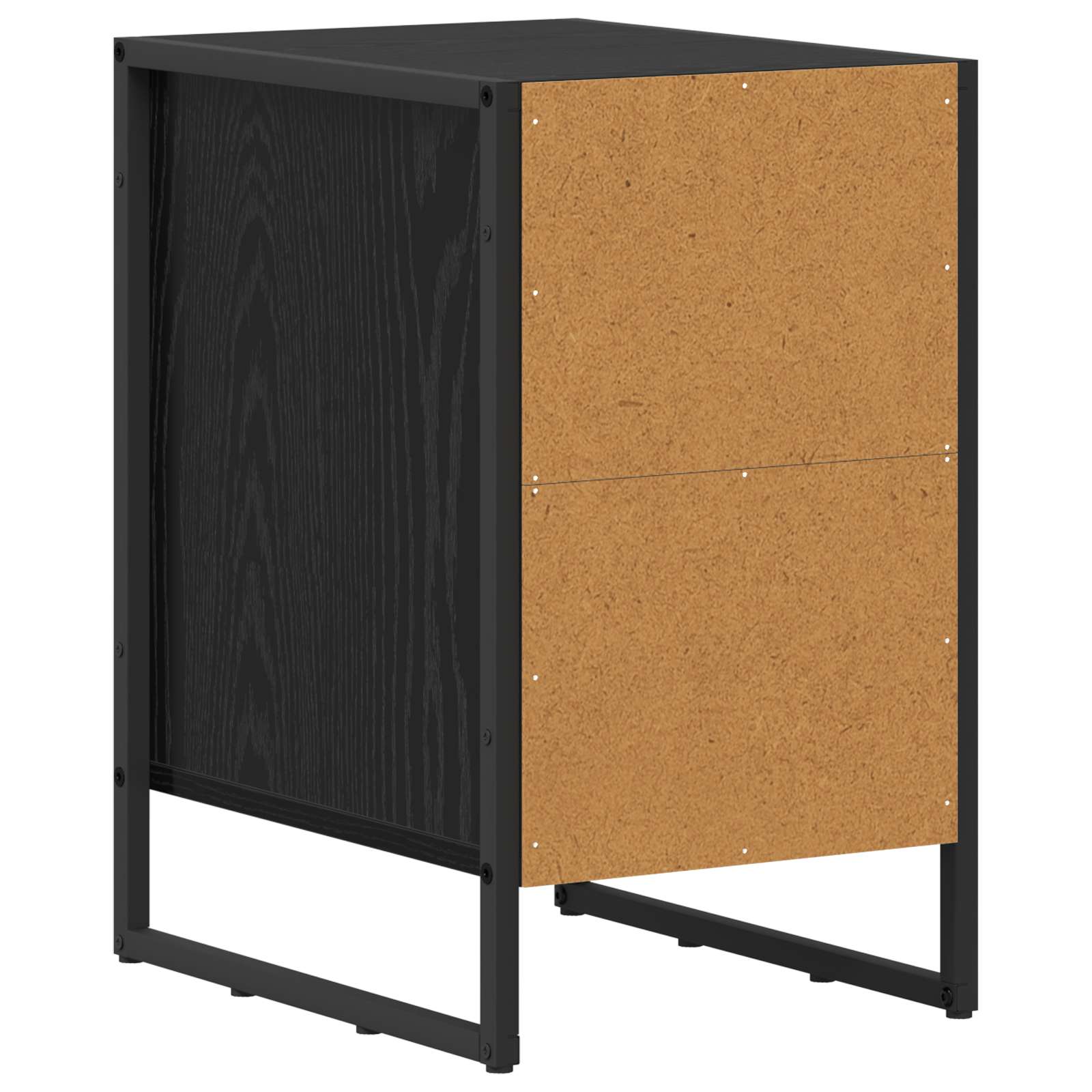 Table de chevet 2 pcs Chêne noir 39.5 x 30 x 50 cm - XIOS