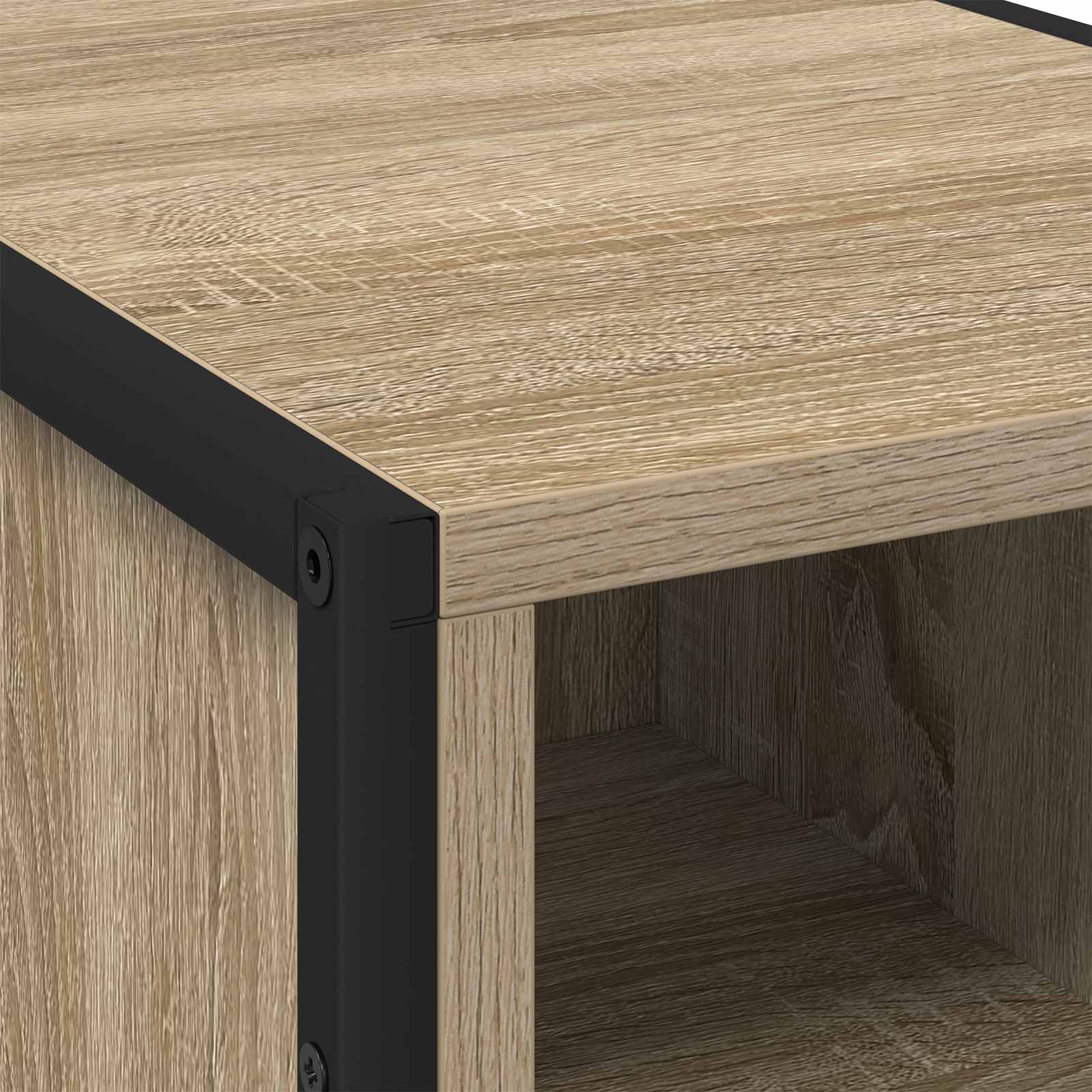 Table de chevet 2 pcs Sonoma 39.5 x 30 x 50 cm - XIOS