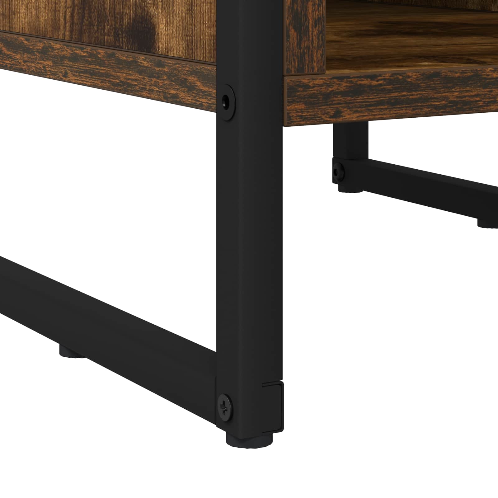 Table de chevet 2 pcs Chêne Fumé 39.5 x 30 x 50 cm - XIOS