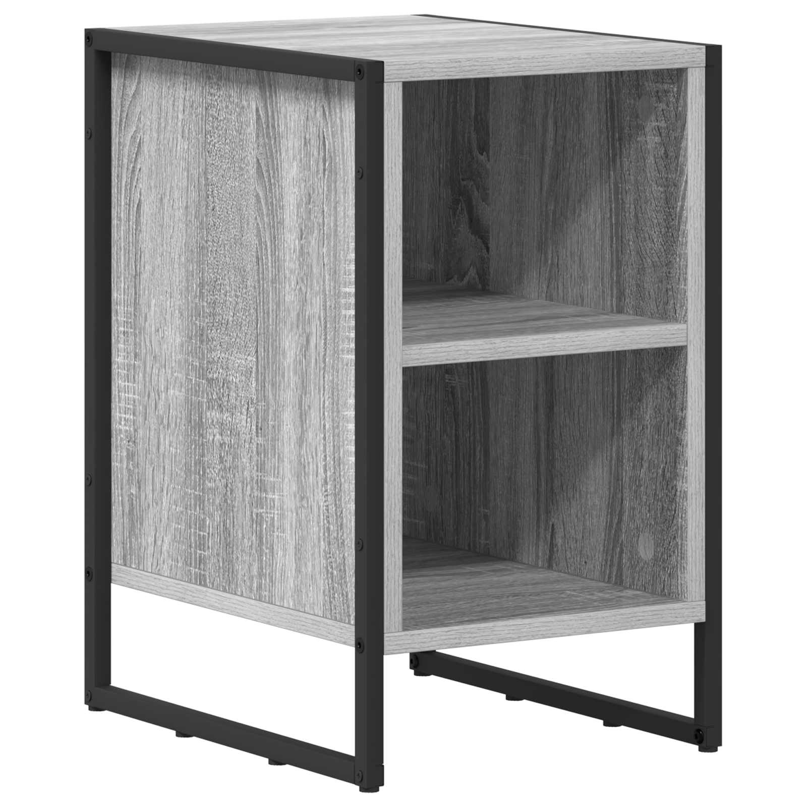 Table de chevet 2 pcs Gris Sonoma 39.5 x 30 x 50 cm - XIOS
