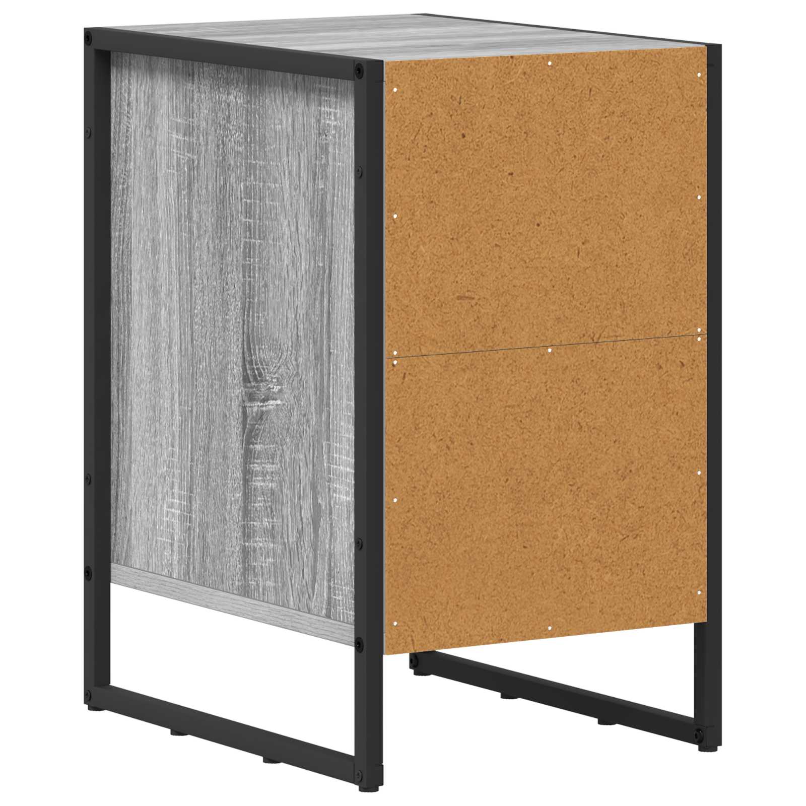 Table de chevet 2 pcs Gris Sonoma 39.5 x 30 x 50 cm - XIOS