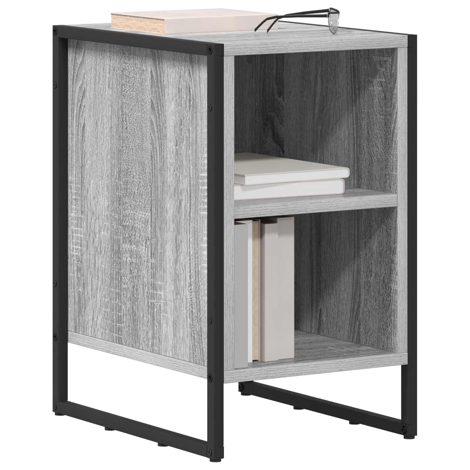 Table de chevet 2 pcs Gris Sonoma 39.5 x 30 x 50 cm - XIOS