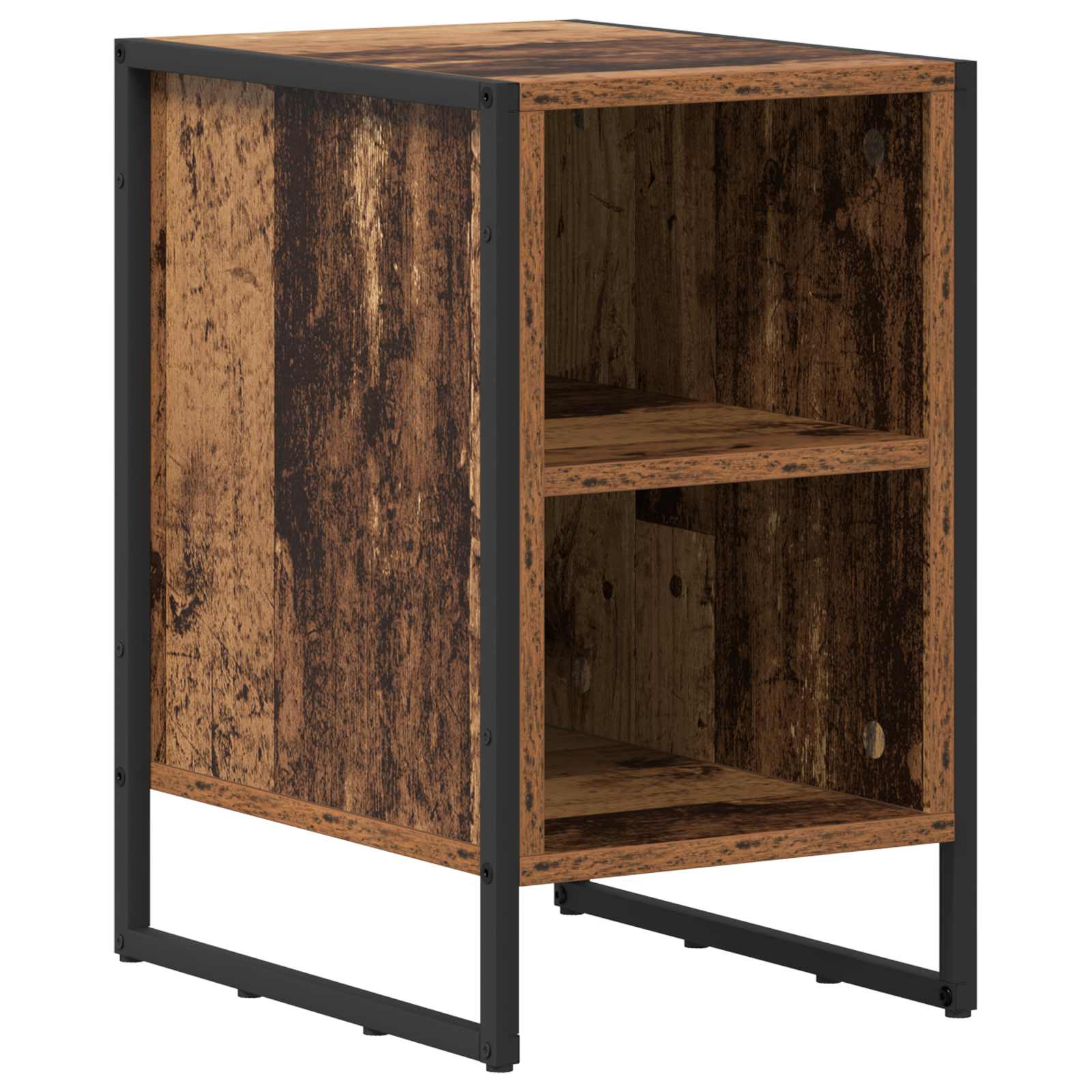 Table de chevet 2 pcs Bois Ancien 39.5 x 30 x 50 cm - XIOS
