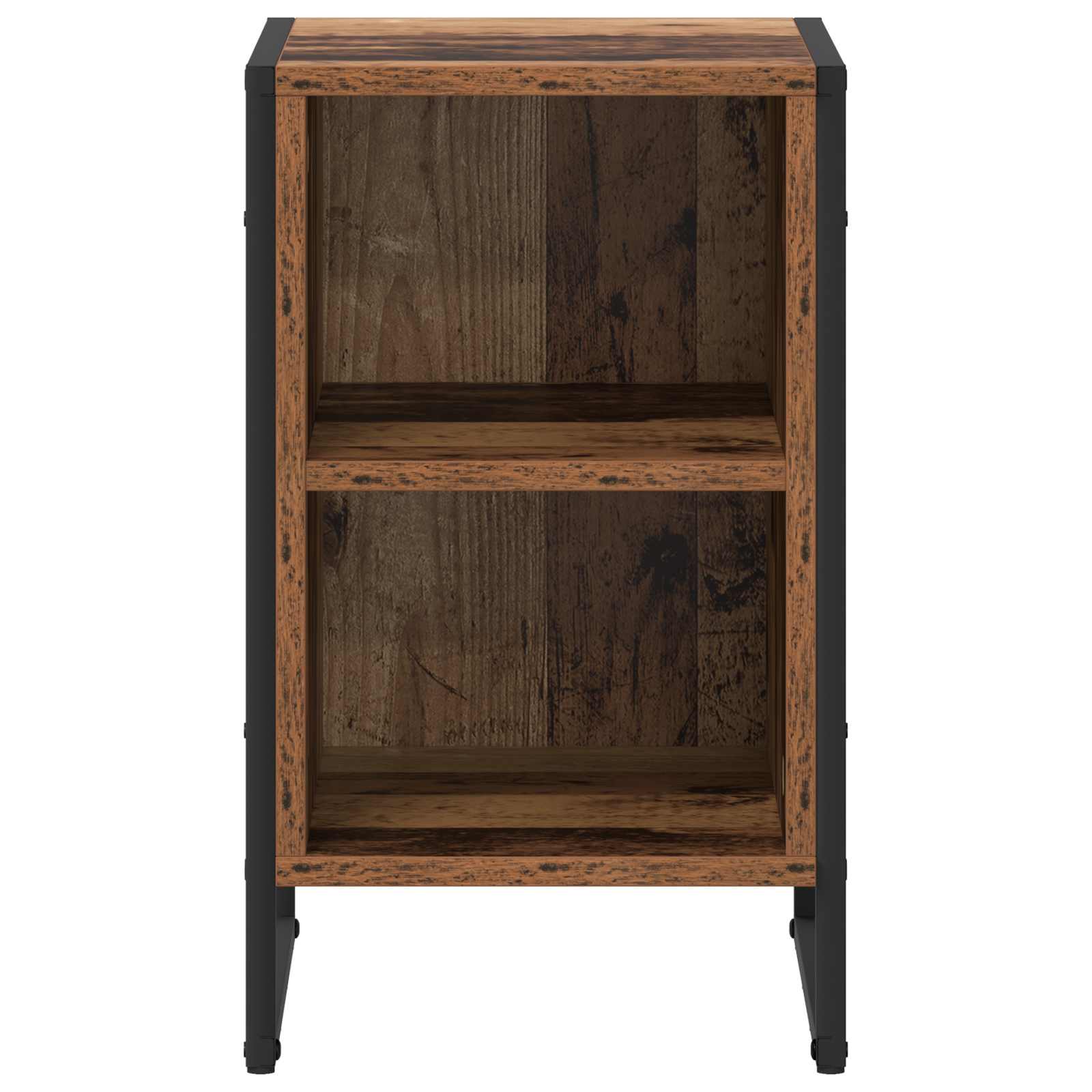 Table de chevet 2 pcs Bois Ancien 39.5 x 30 x 50 cm - XIOS