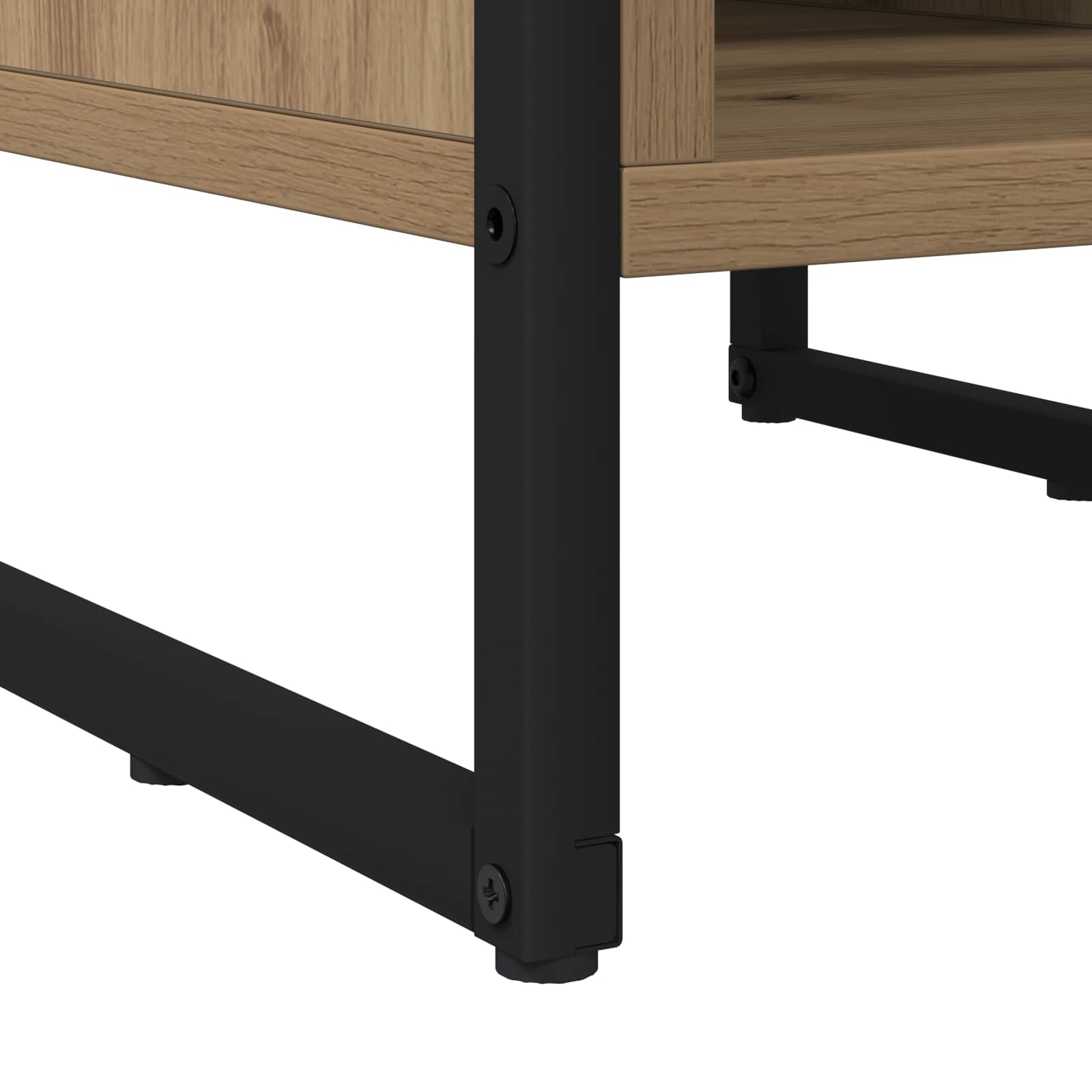 Table de chevet 2 pcs Chêne artisan 39.5 x 30 x 50 cm - XIOS